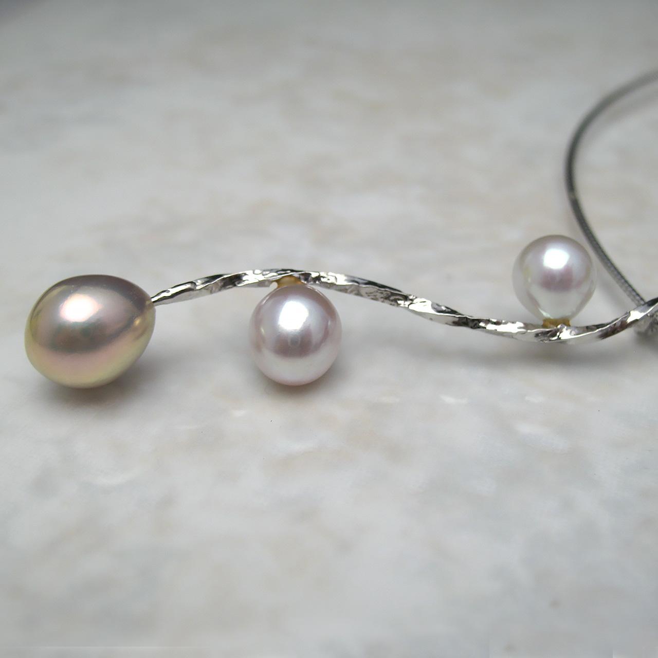 SV淡水真珠ペンダント - 画像 (5)