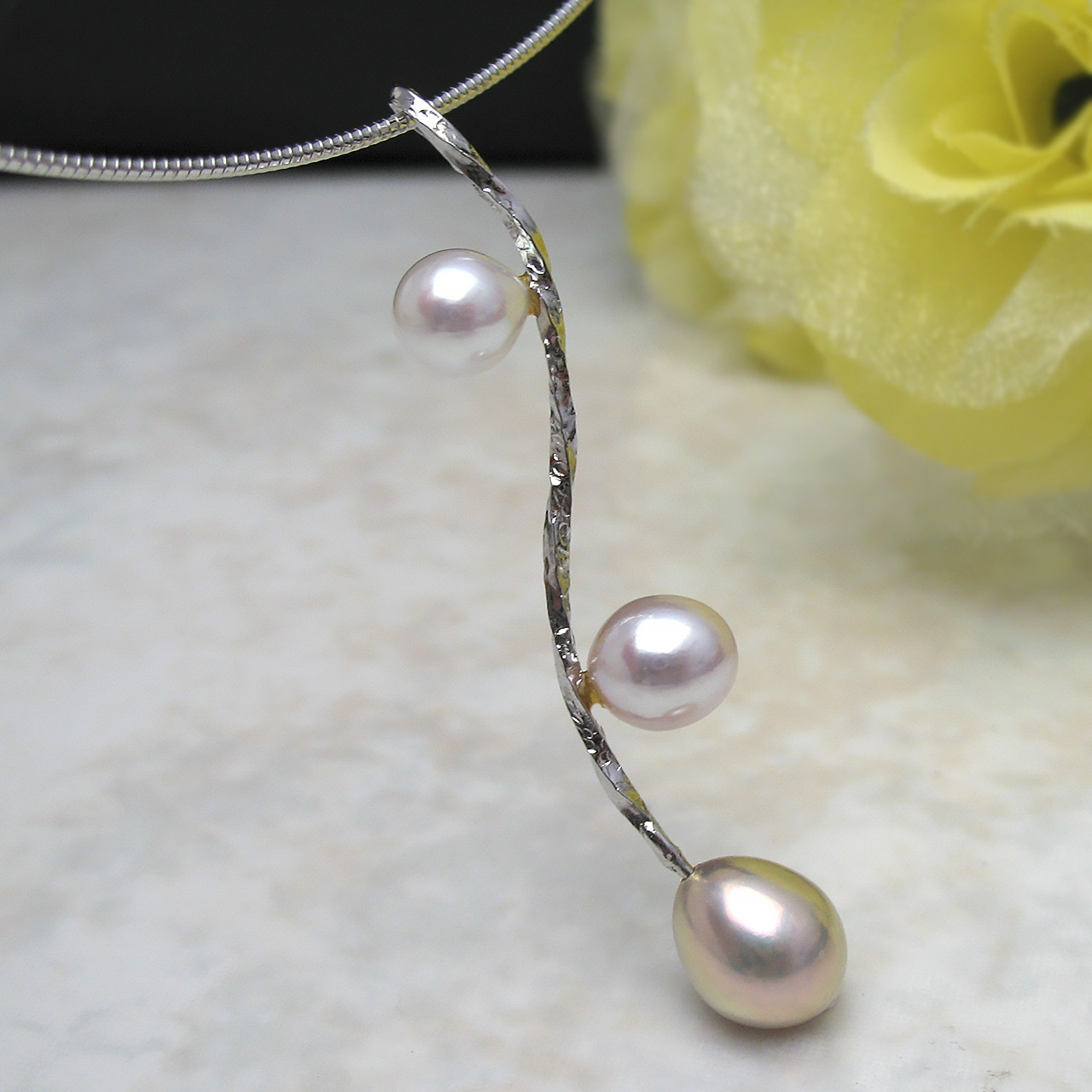 SV淡水真珠ペンダント - 画像 (6)