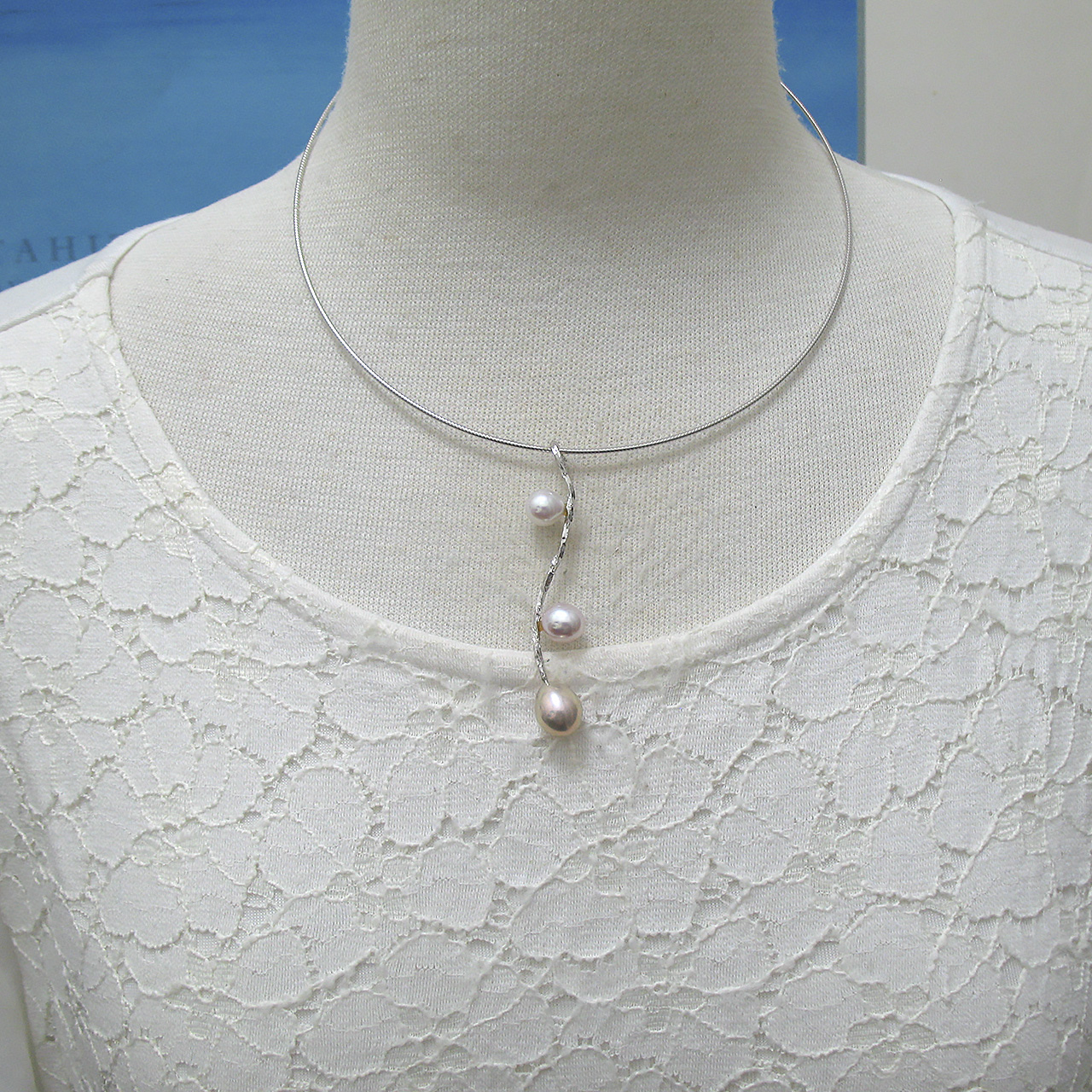 SV淡水真珠ペンダント - 画像 (7)