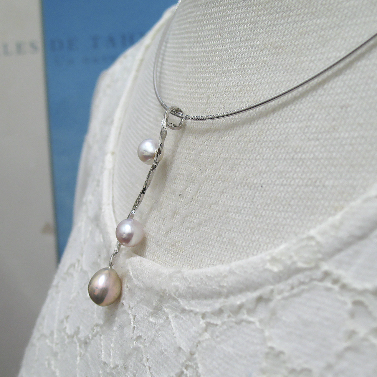 SV淡水真珠ペンダント - 画像 (8)