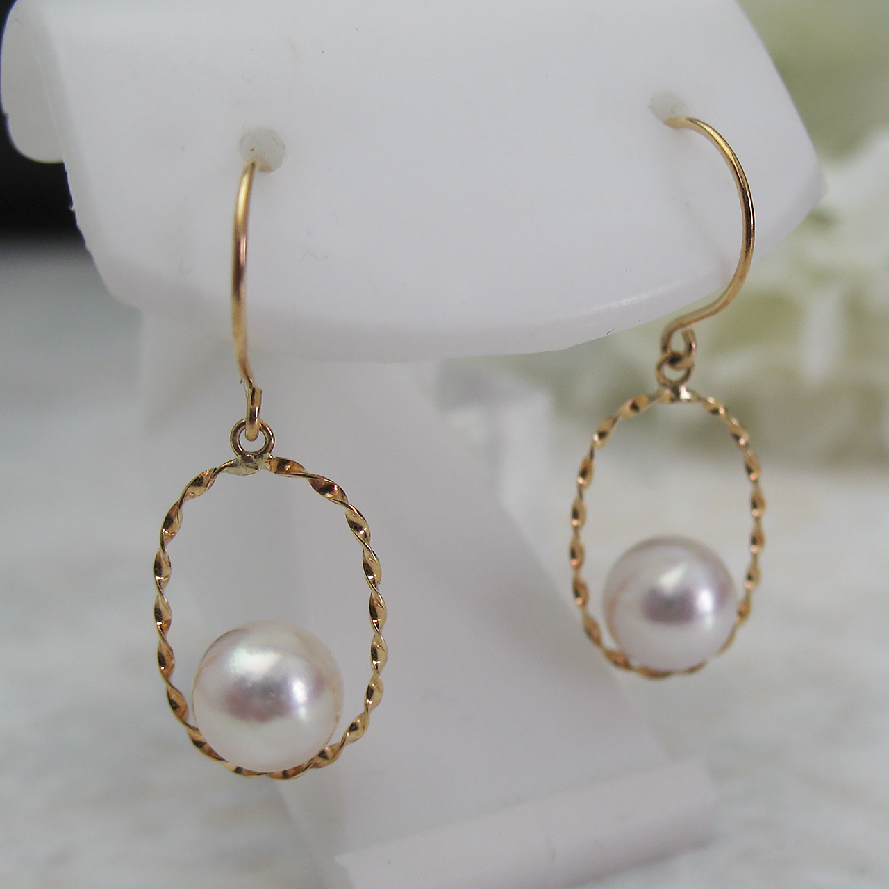 K18あこやピアス