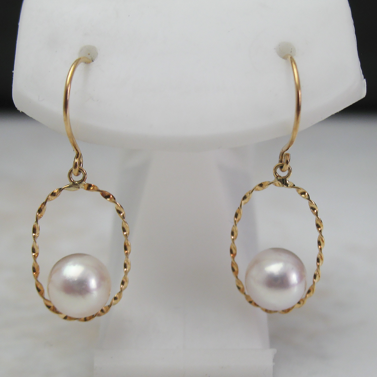 K18あこやピアス - 画像 (2)