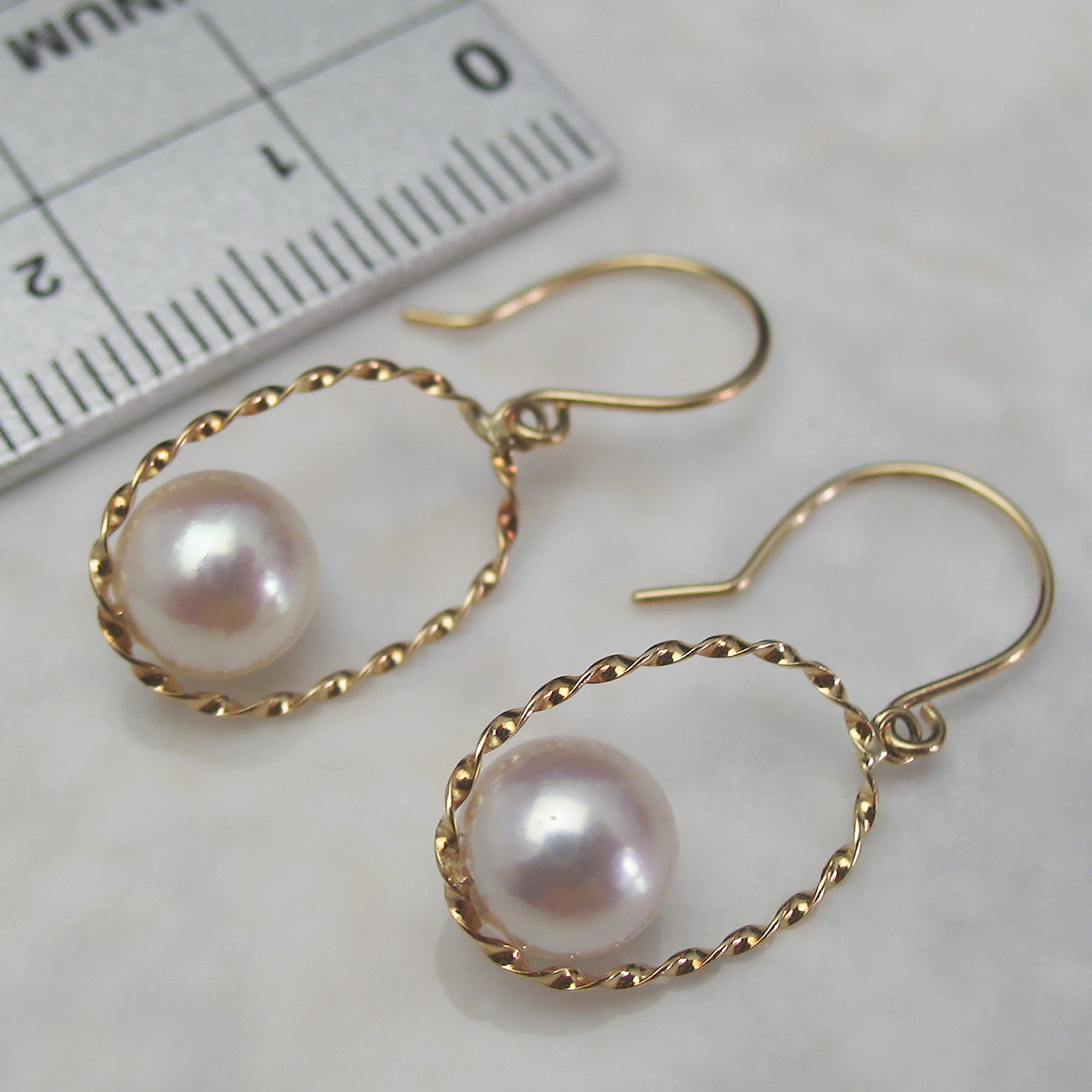 K18あこやピアス - 画像 (4)