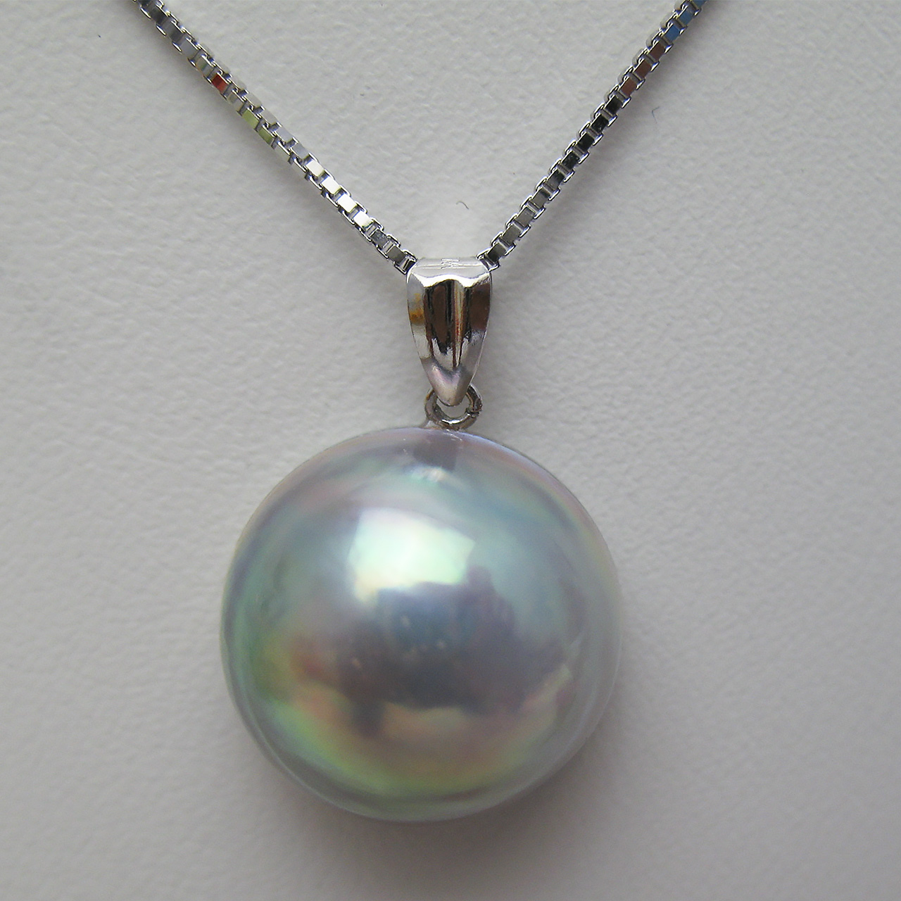 K14WGマベペンダント15.5ミリ - 画像 (3)