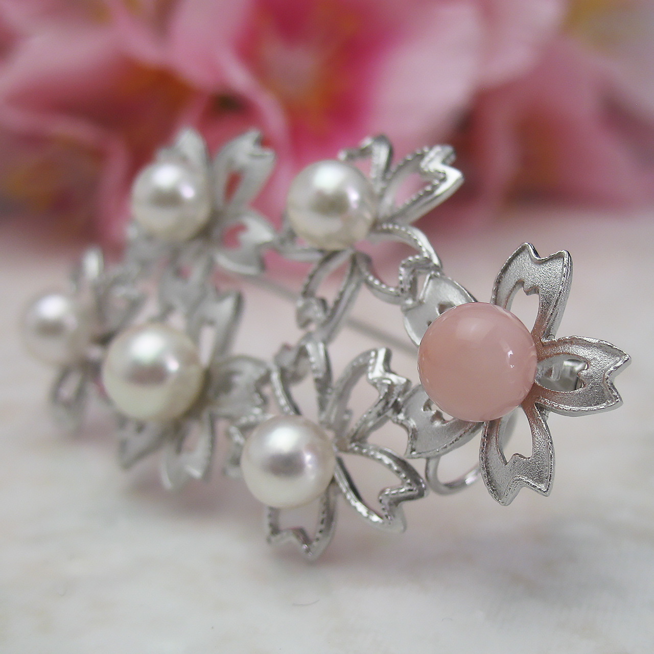 『散らない桜』ブローチ - 画像 (5)