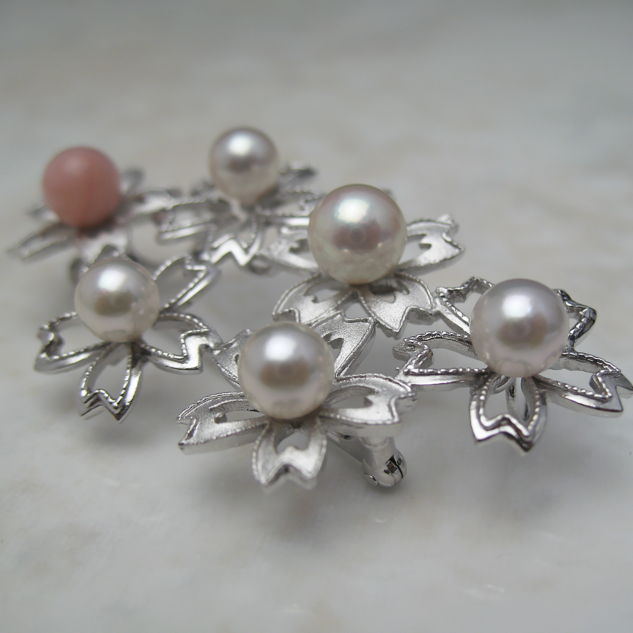 『散らない桜』ブローチ - 画像 (3)