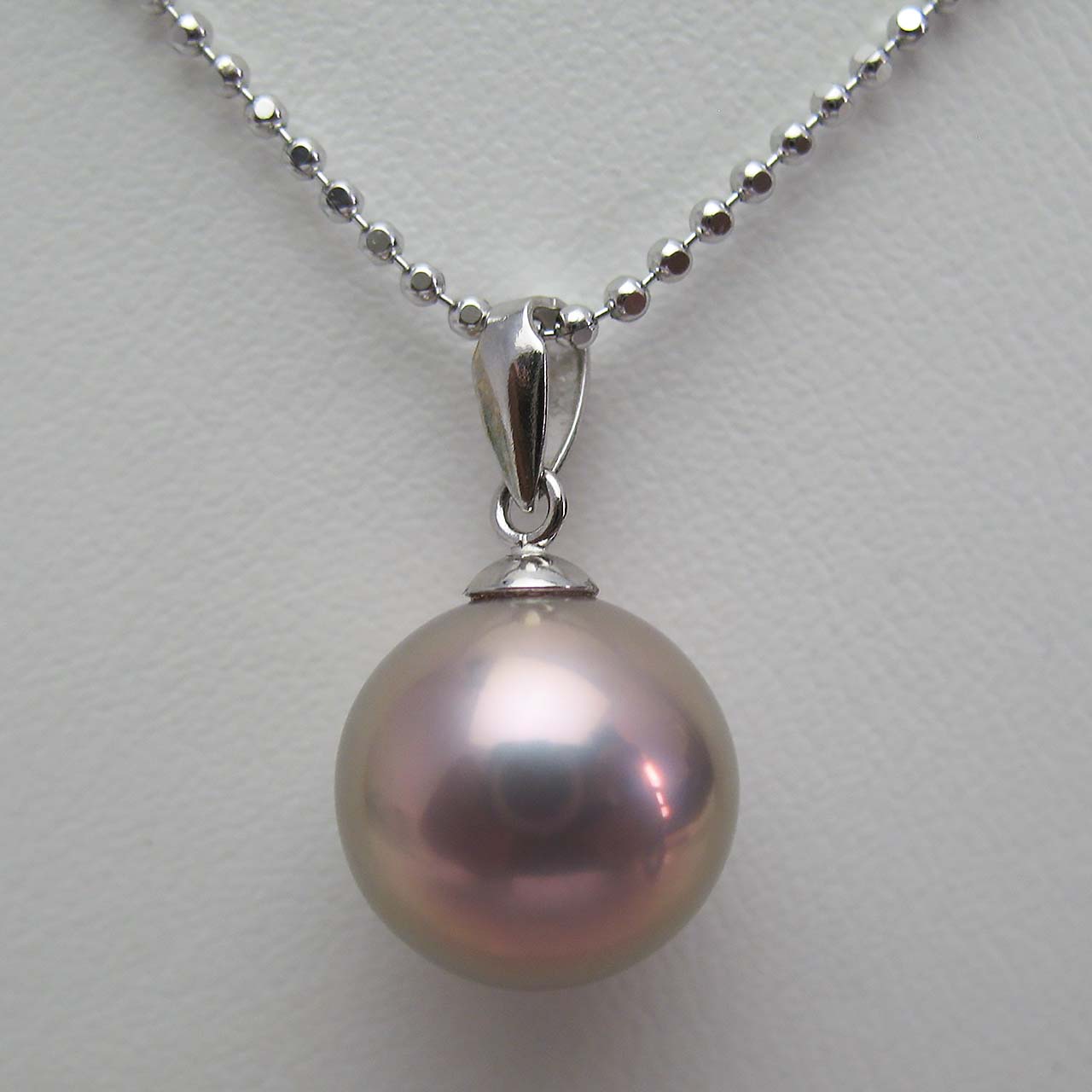 K14WG有核淡水ペンダント No.13 - 画像 (3)