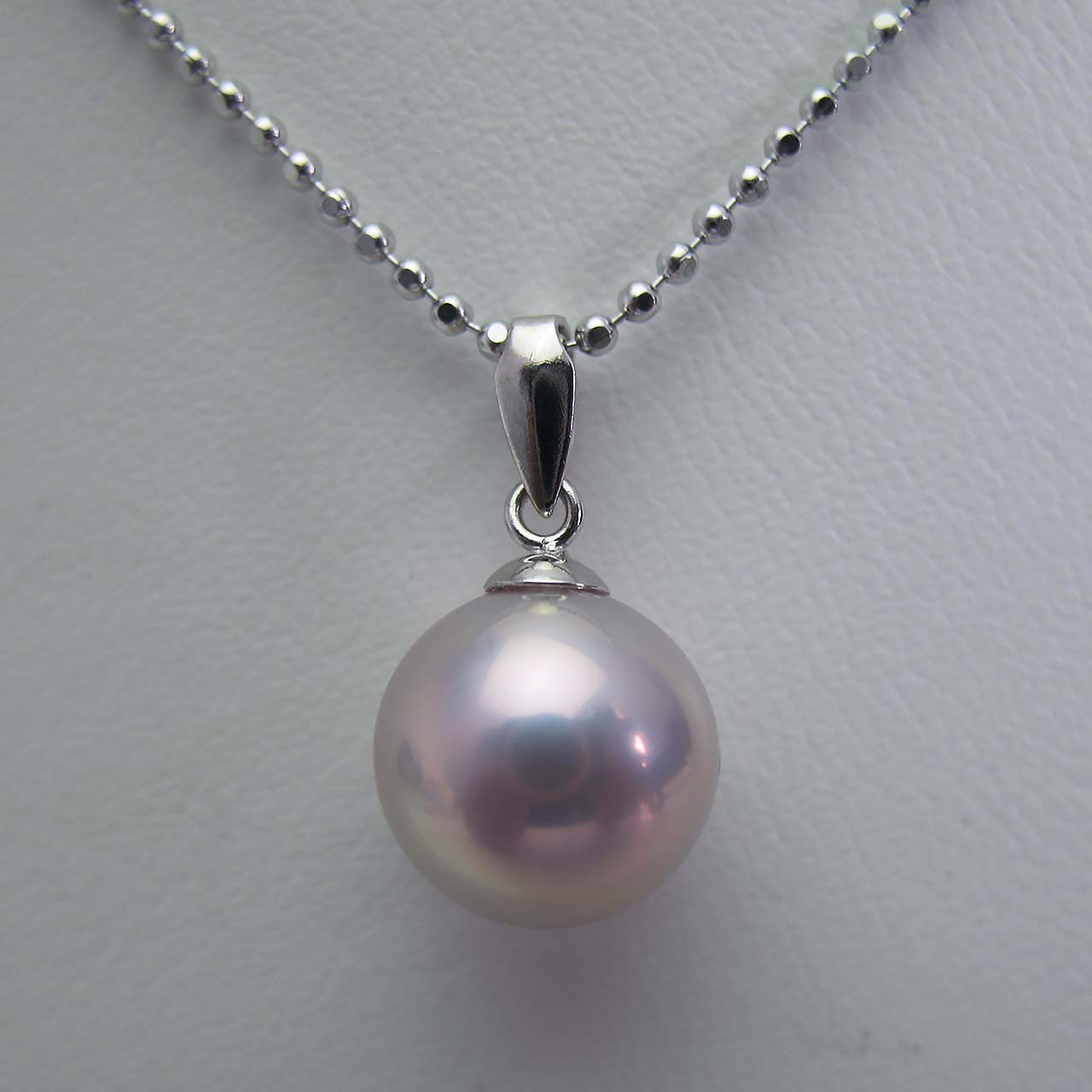 K14WG有核淡水ペンダント　No14 - 画像 (3)