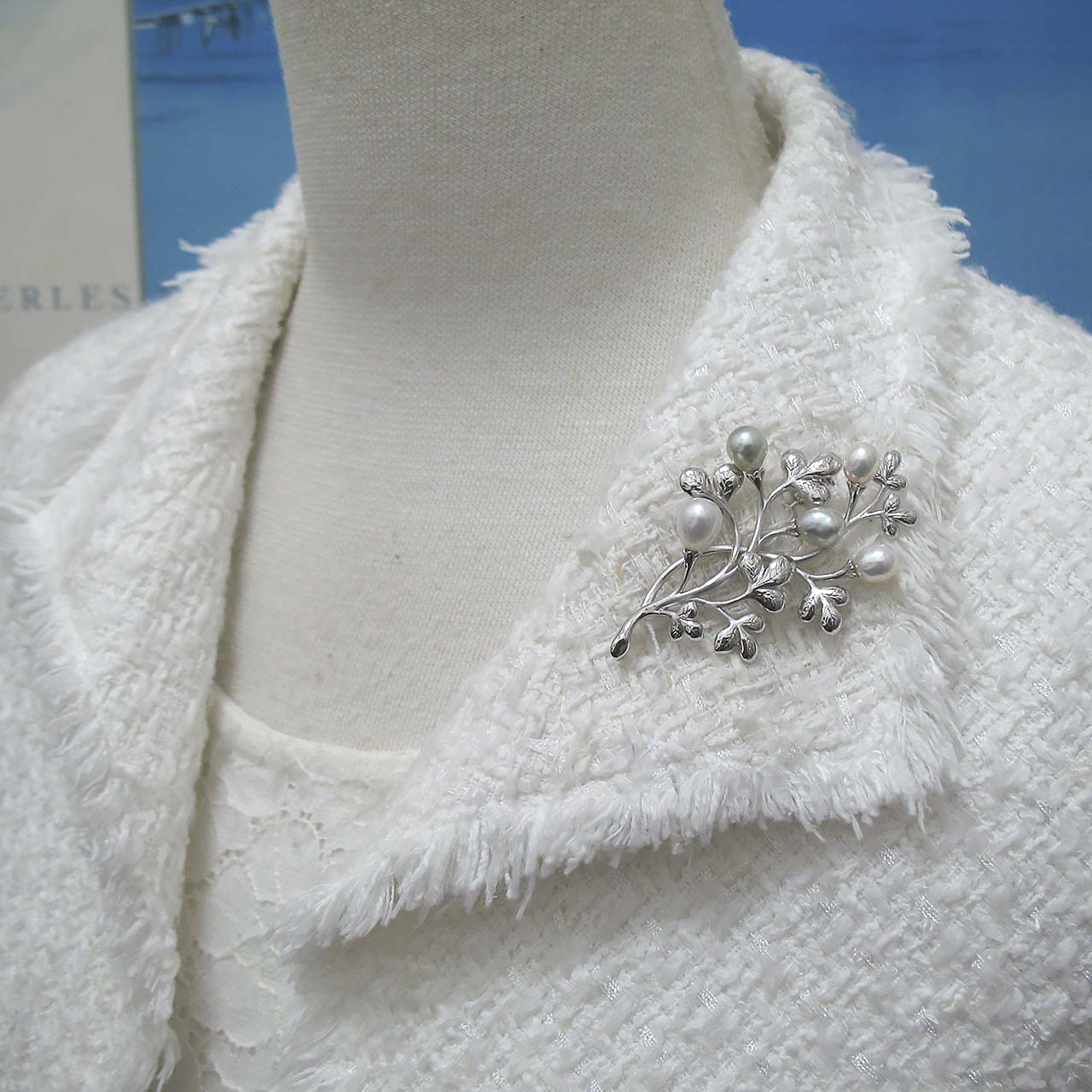 fromseaあこや&淡水ブローチ - 画像 (7)