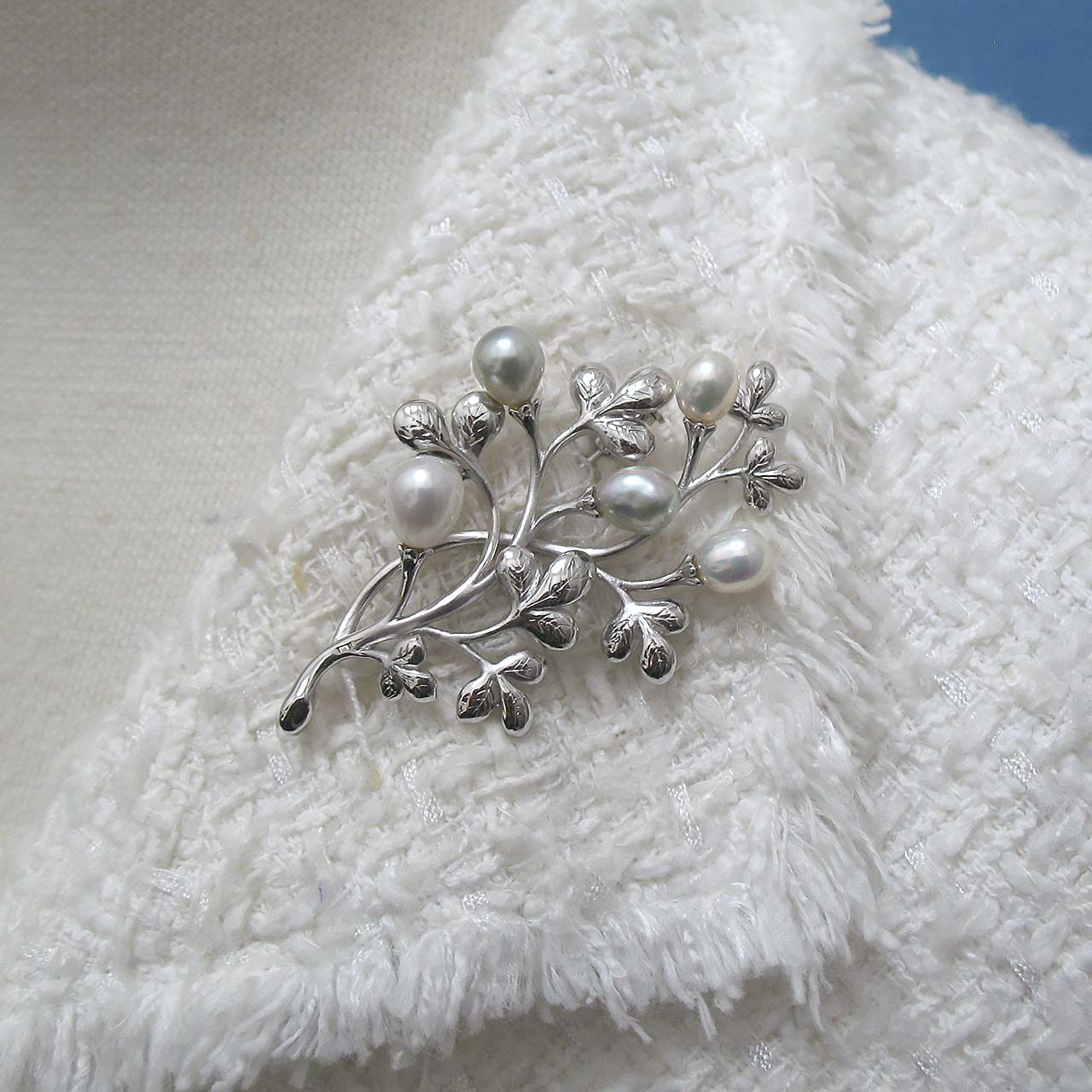 fromseaあこや&淡水ブローチ - 画像 (6)