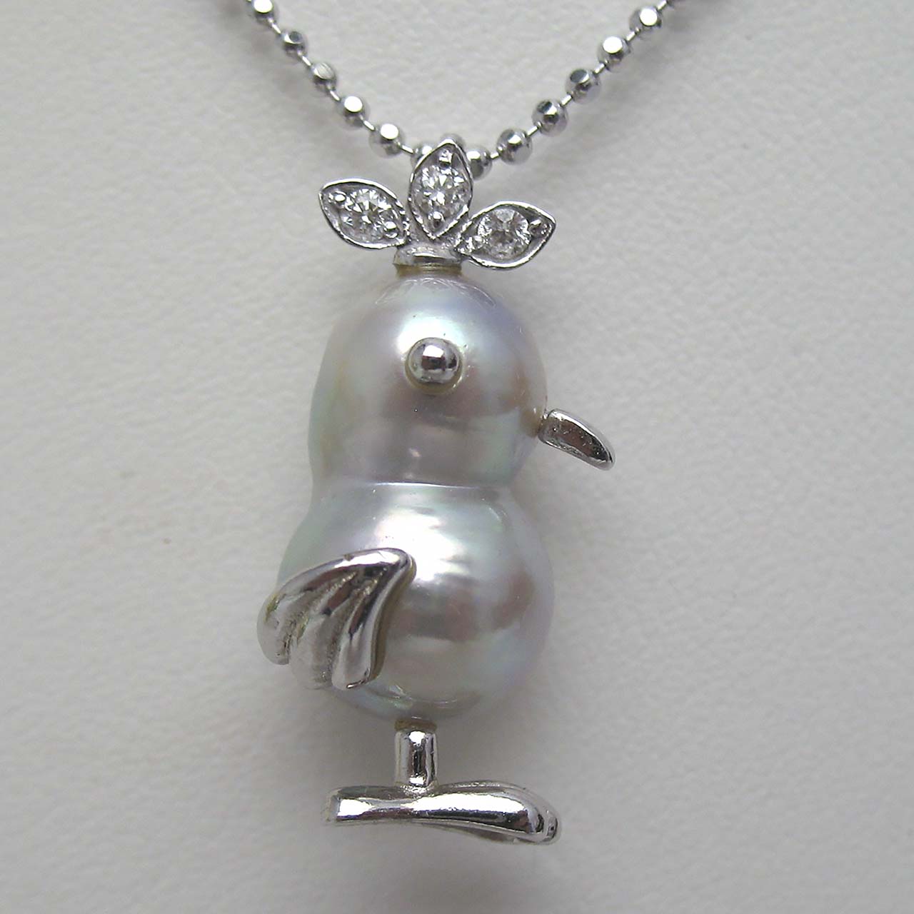 K18WGチーウーペンダント - 画像 (3)