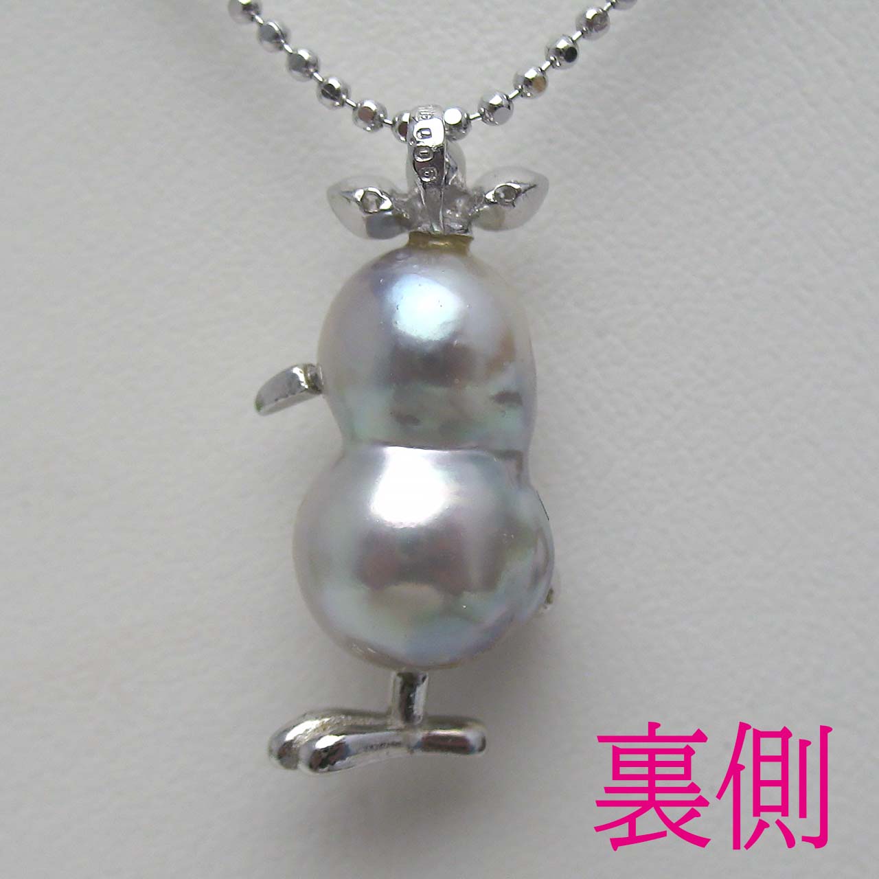 K18WGチーウーペンダント - 画像 (6)