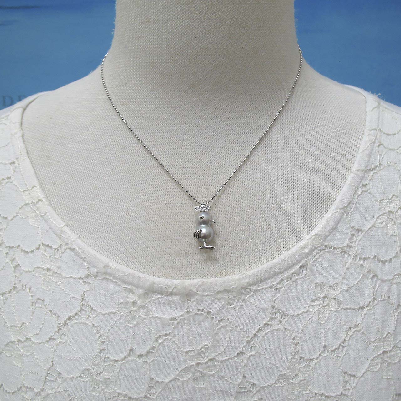 K18WGチーウーペンダント - 画像 (8)