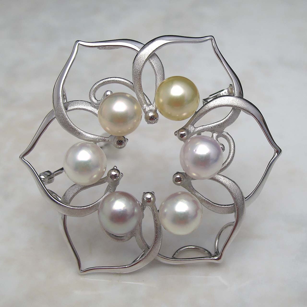 fromseaあこやブローチ「光のサークル」 - 画像 (2)