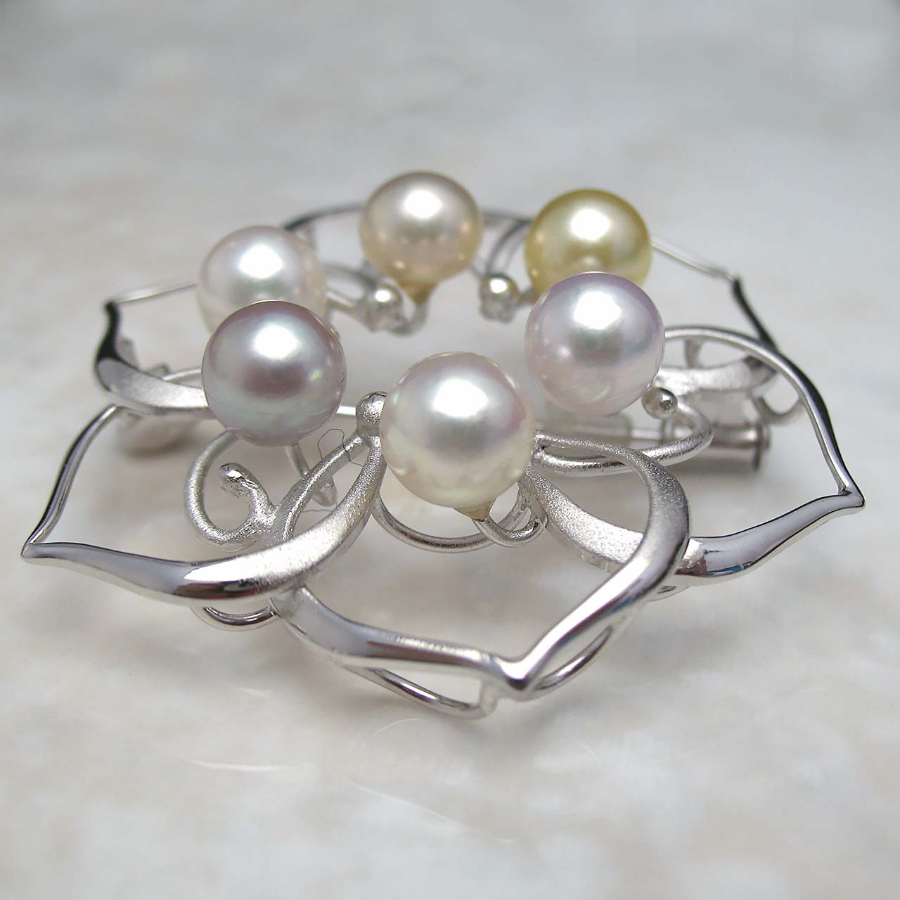 fromseaあこやブローチ「光のサークル」 - 画像 (3)