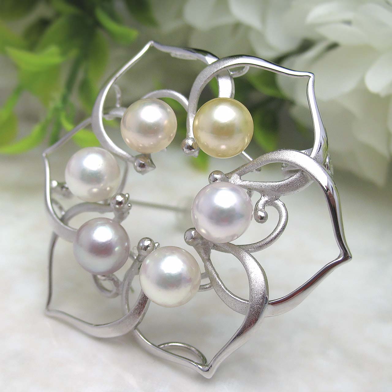 fromseaあこやブローチ「光のサークル」 - 画像 (5)