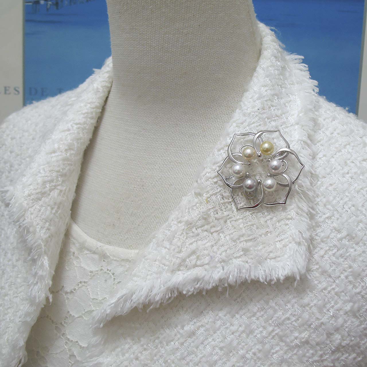 fromseaあこやブローチ「光のサークル」 - 画像 (7)