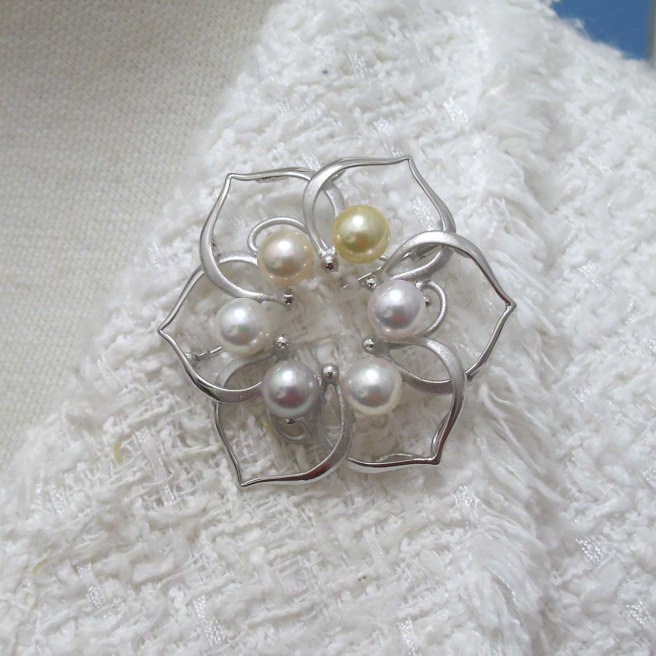 fromseaあこやブローチ「光のサークル」 - 画像 (6)