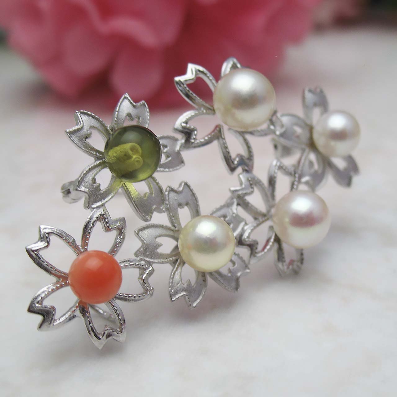 『散らない桜』ブローチ - 画像 (5)