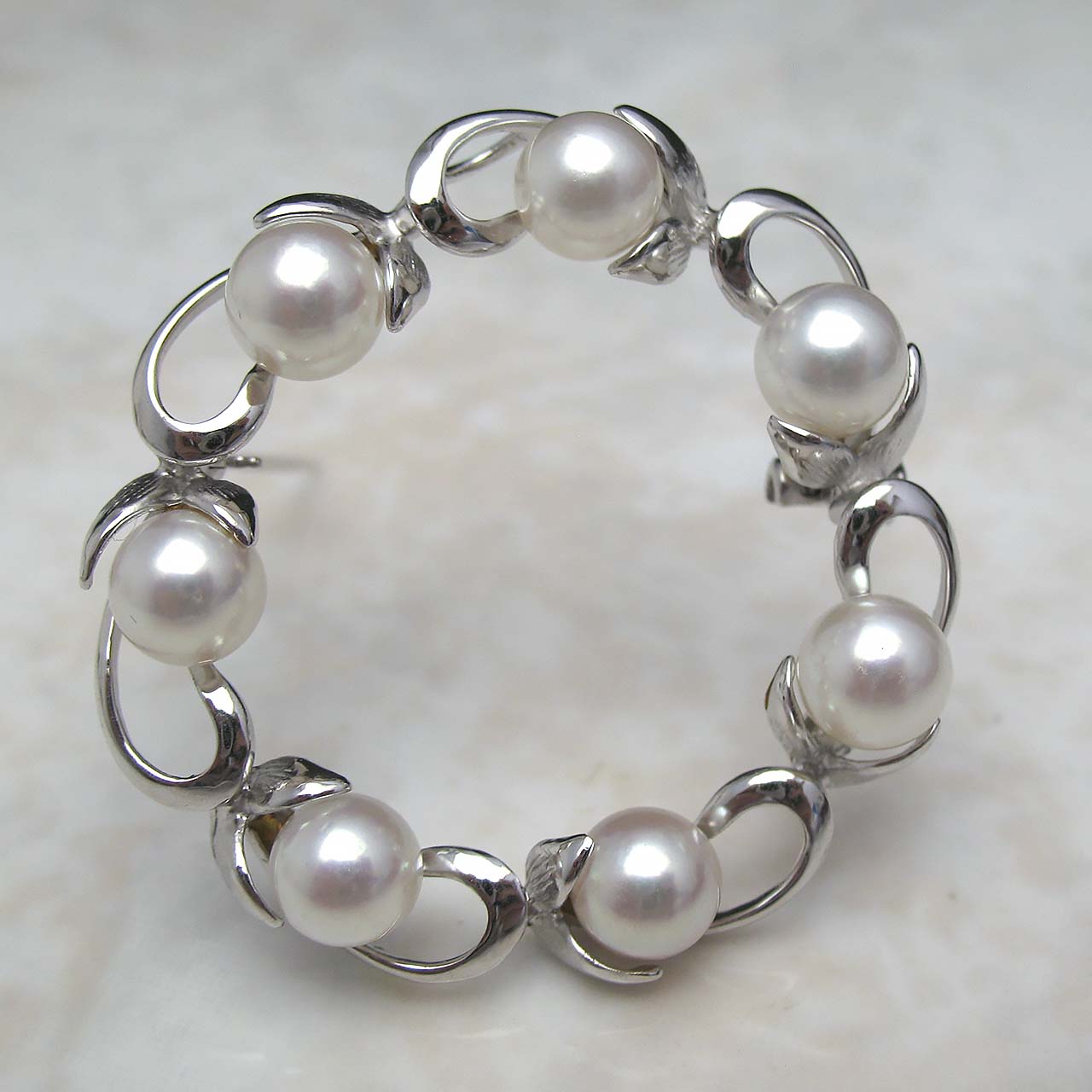 『 from sea あこやサークルブローチ 』 - 画像 (4)