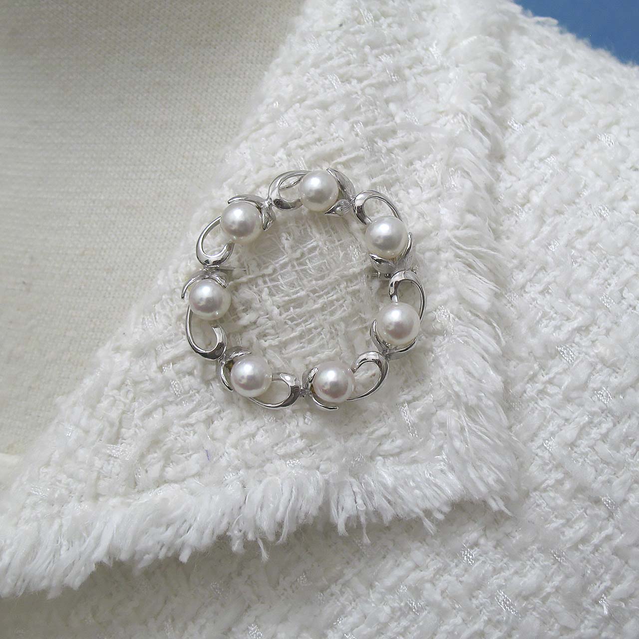 『 from sea あこやサークルブローチ 』 - 画像 (6)