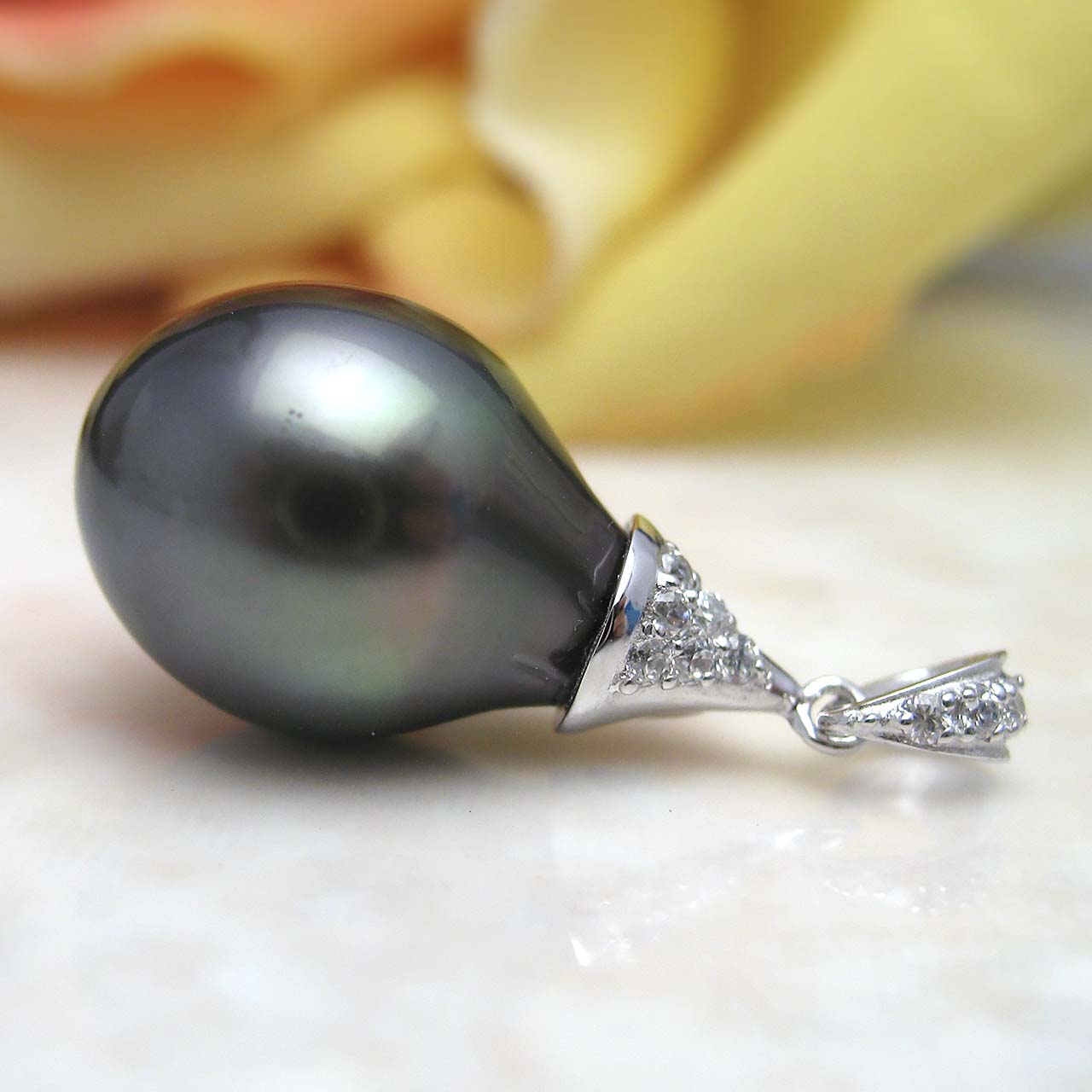 黒蝶ペンダントSV - 画像 (6)