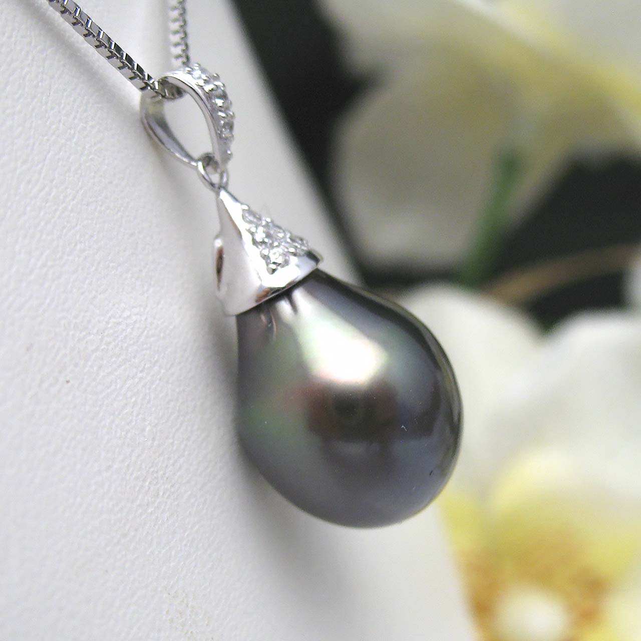 黒蝶ペンダントSV - 画像 (4)