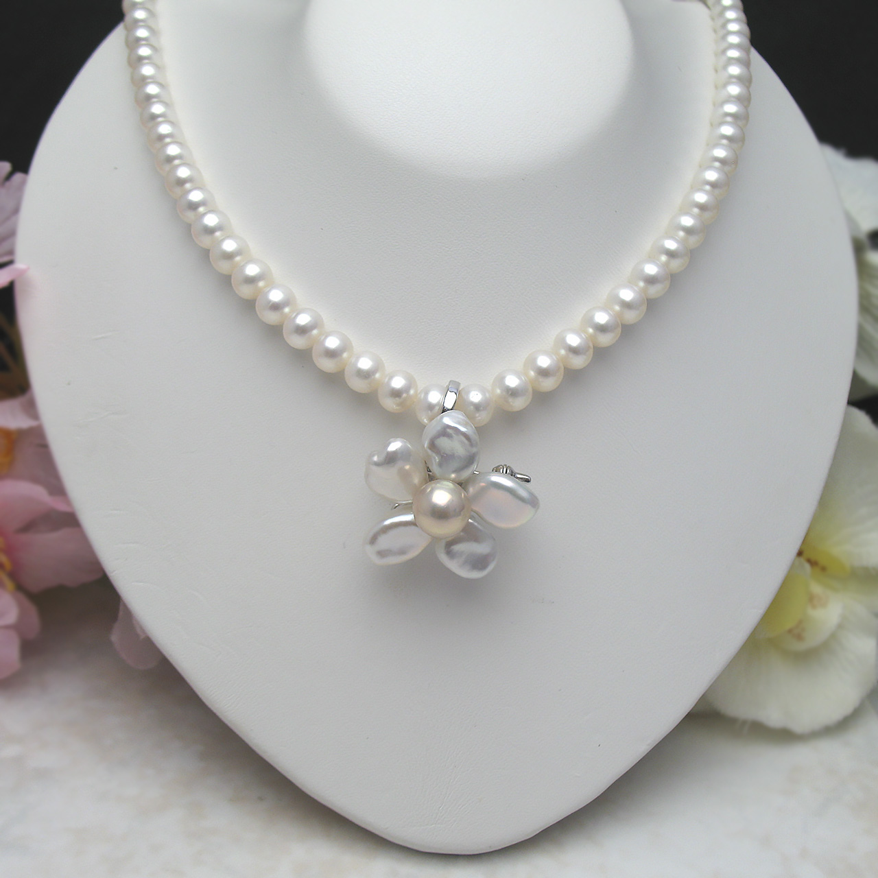 Timeless Flower 『末っ子ちゃん』 お花のミニブローチ - 画像 (2)