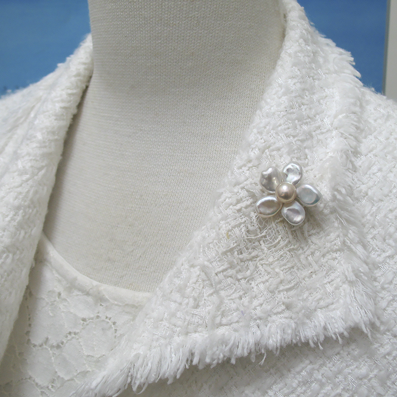 Timeless Flower 『末っ子ちゃん』 お花のミニブローチ - 画像 (7)