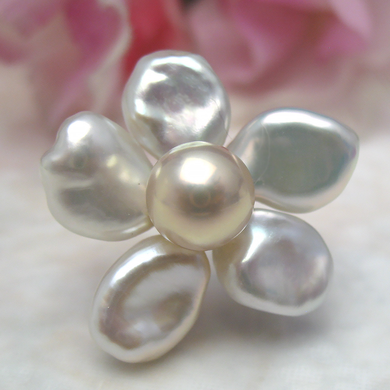 Timeless Flower 『末っ子ちゃん』 お花のミニブローチ - 画像 (6)