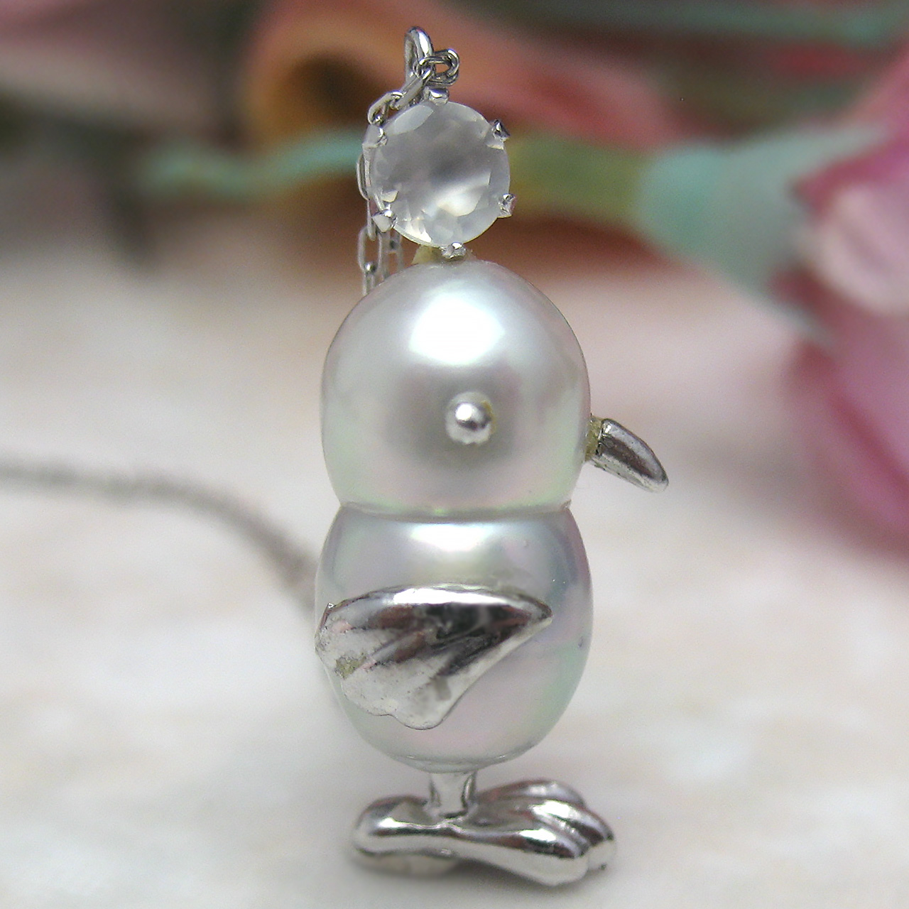 チーウー『ぼんやりピッカリ君』ペンダント