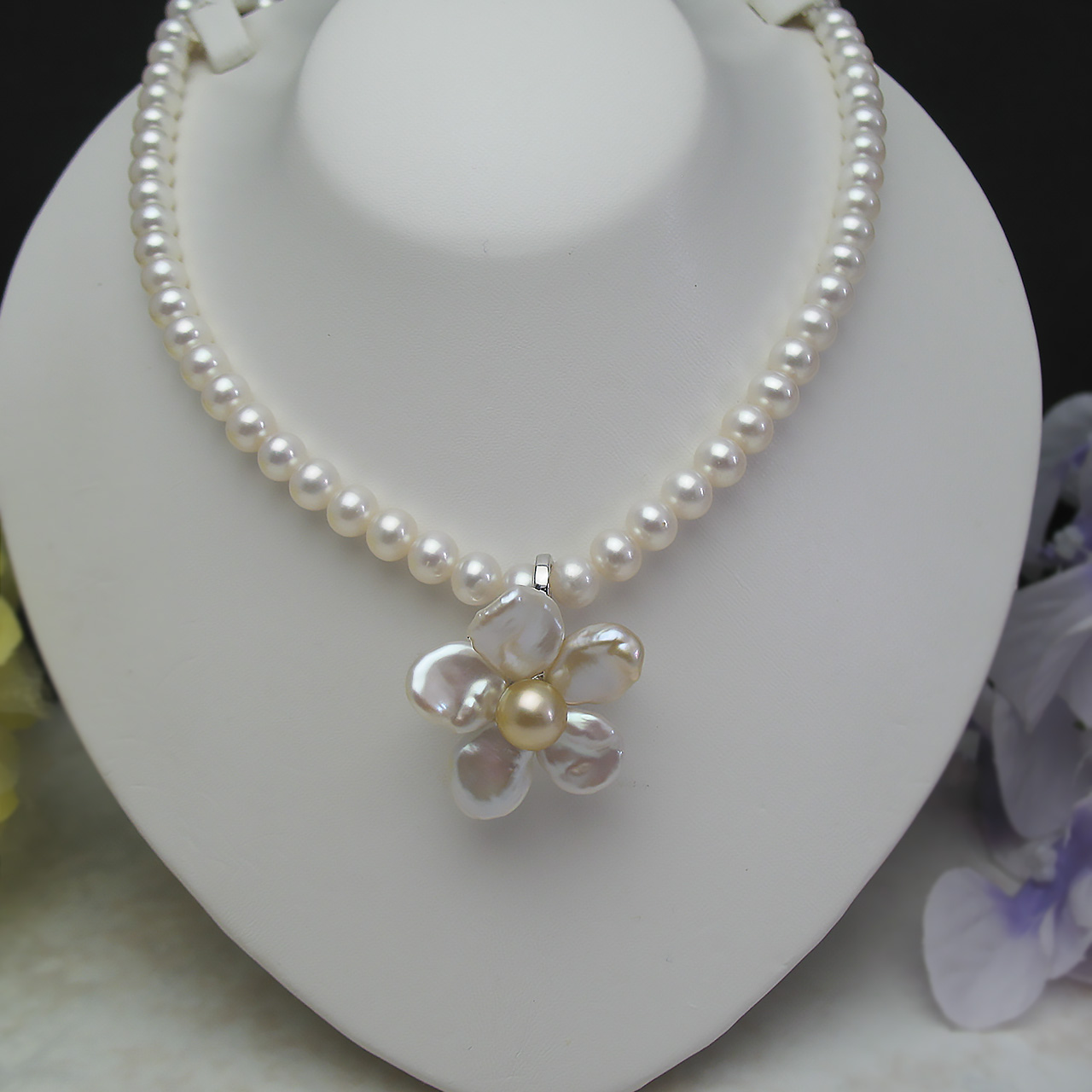 Timeless Flower 『末っ子ちゃん』 お花のミニブローチ - 画像 (2)