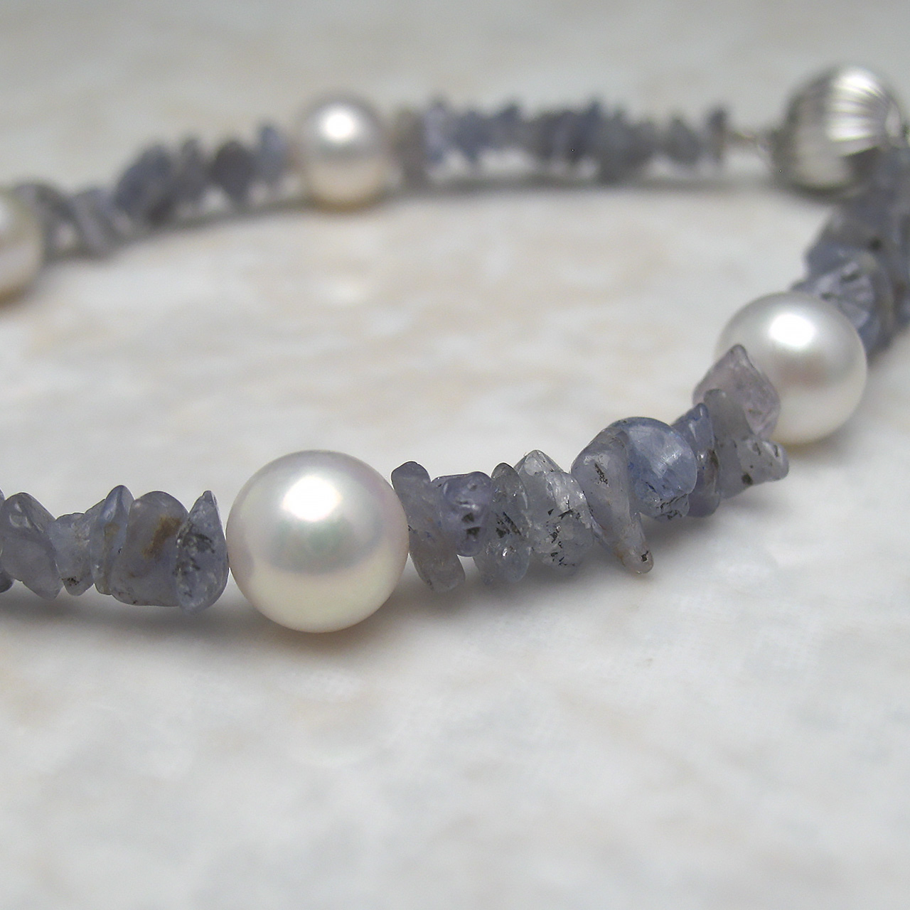 淡水&タンザナイトブレスSV - 画像 (4)