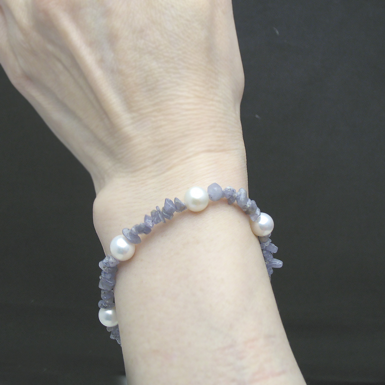 淡水&タンザナイトブレスSV - 画像 (6)