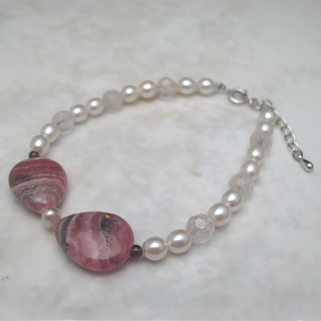 淡水＆ロードクロサイトブレスSV - 画像 (2)