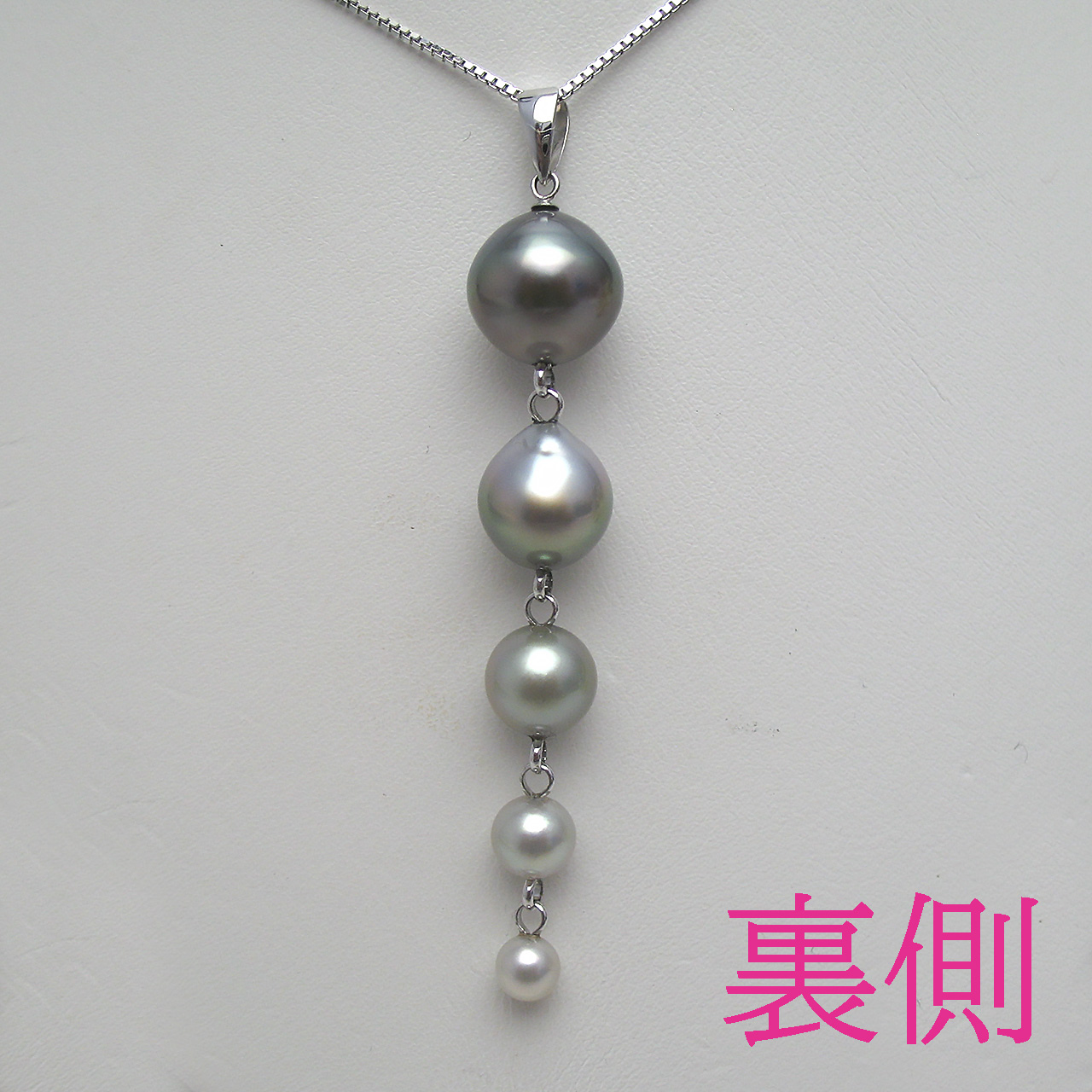 K14WG/SV5個付きペンダント・A - 画像 (5)