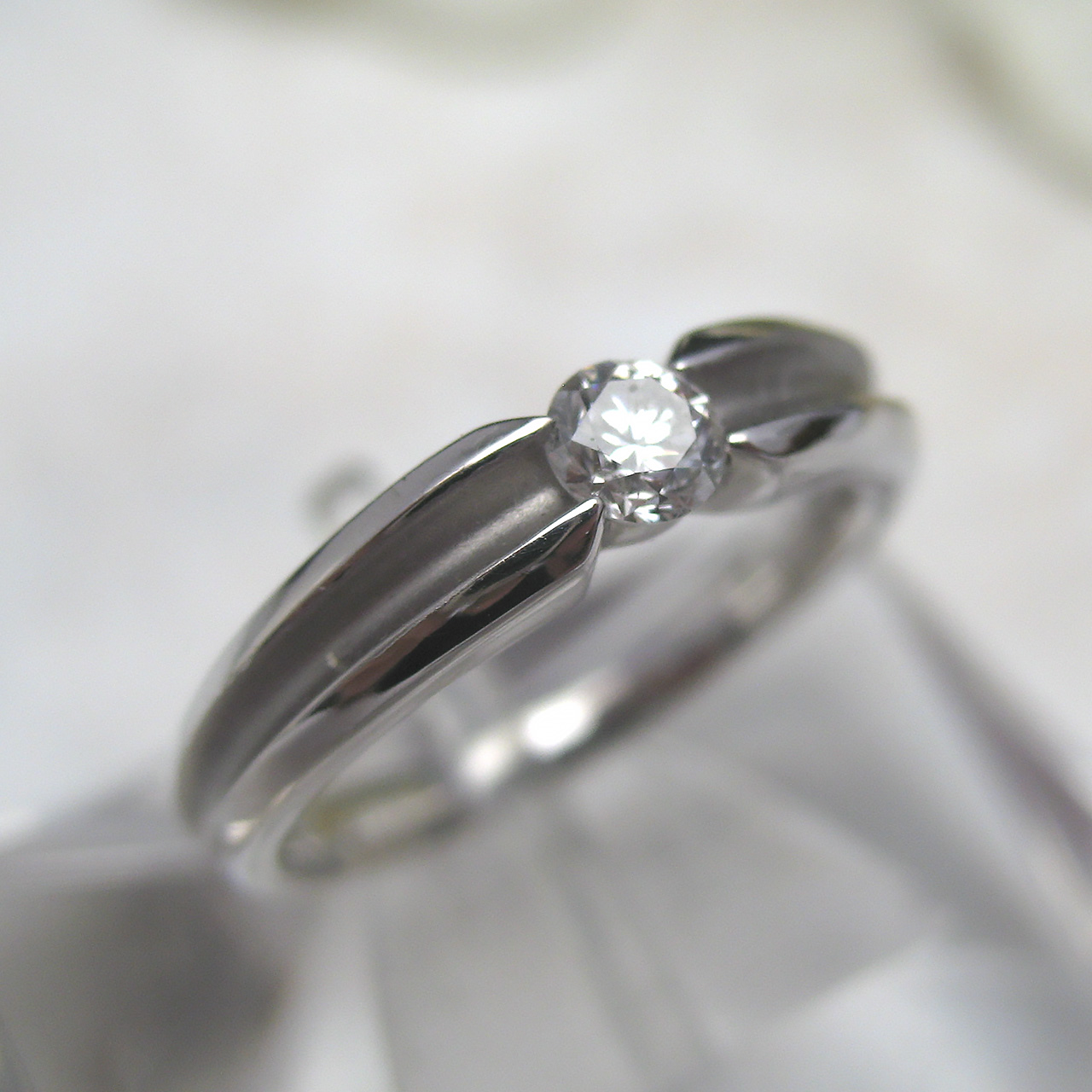 Bijoux fromsea Pt900 ダイヤリング