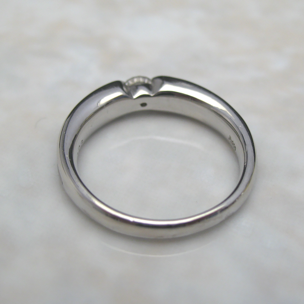 Bijoux fromsea Pt900 ダイヤリング - 画像 (5)