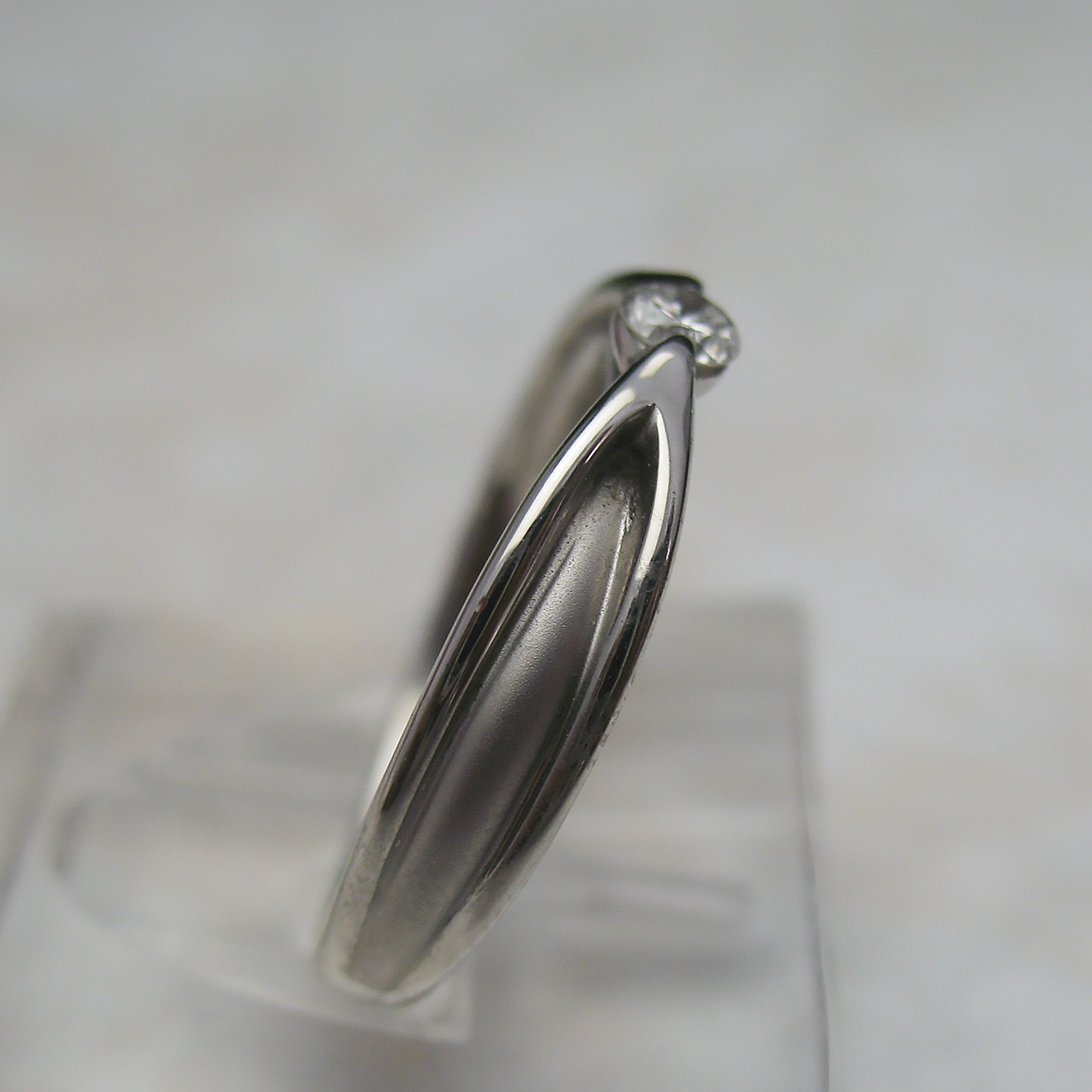 Bijoux fromsea Pt900ダイヤリング No.5 - 画像 (3)