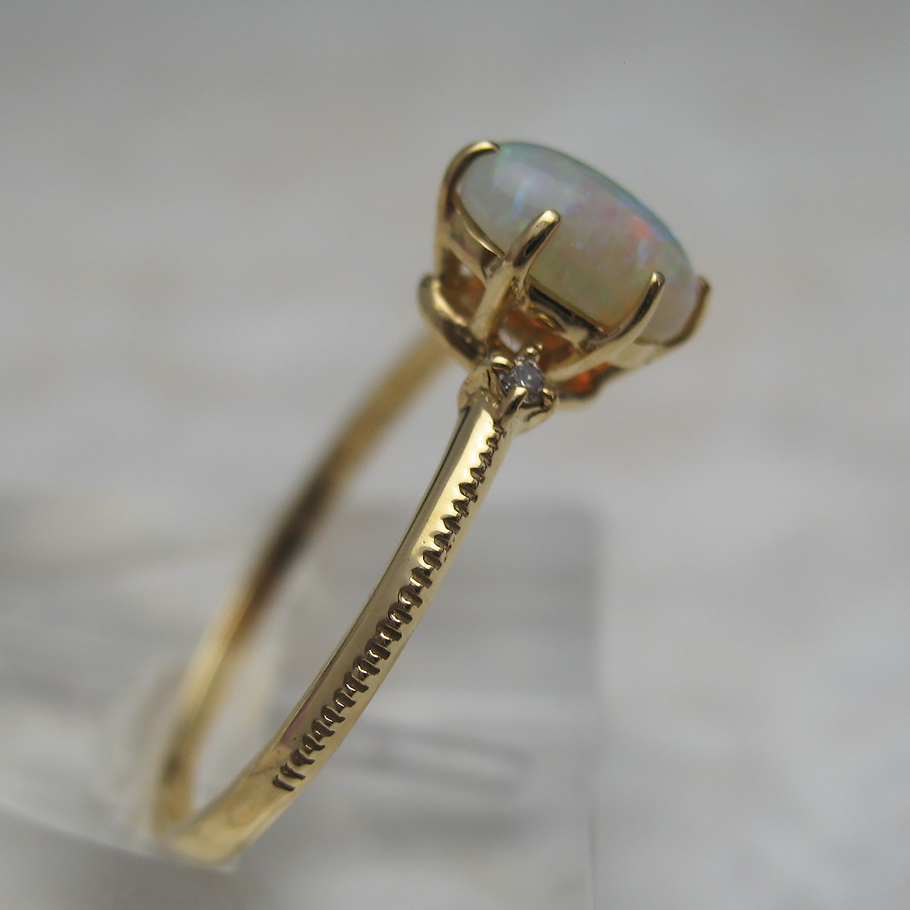 『BijouX　fromsea K18 オパールリング 』 RK-9581 - 画像 (3)