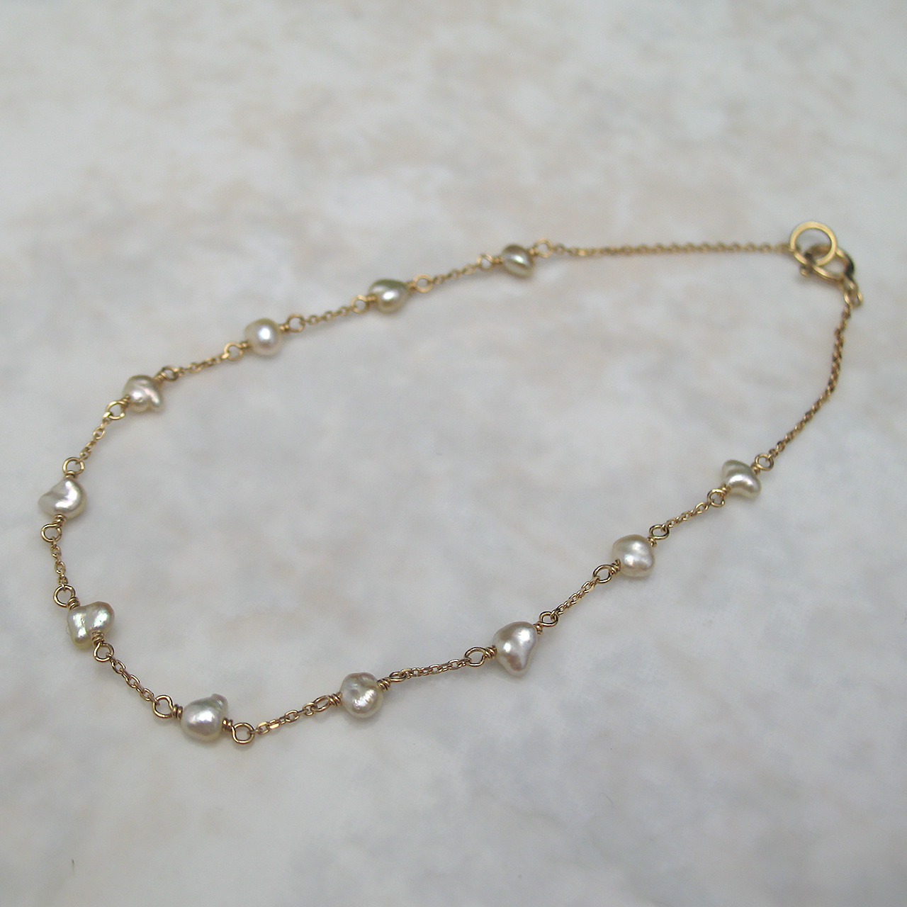 K18あこやケシブレス   KR70234 - 画像 (4)