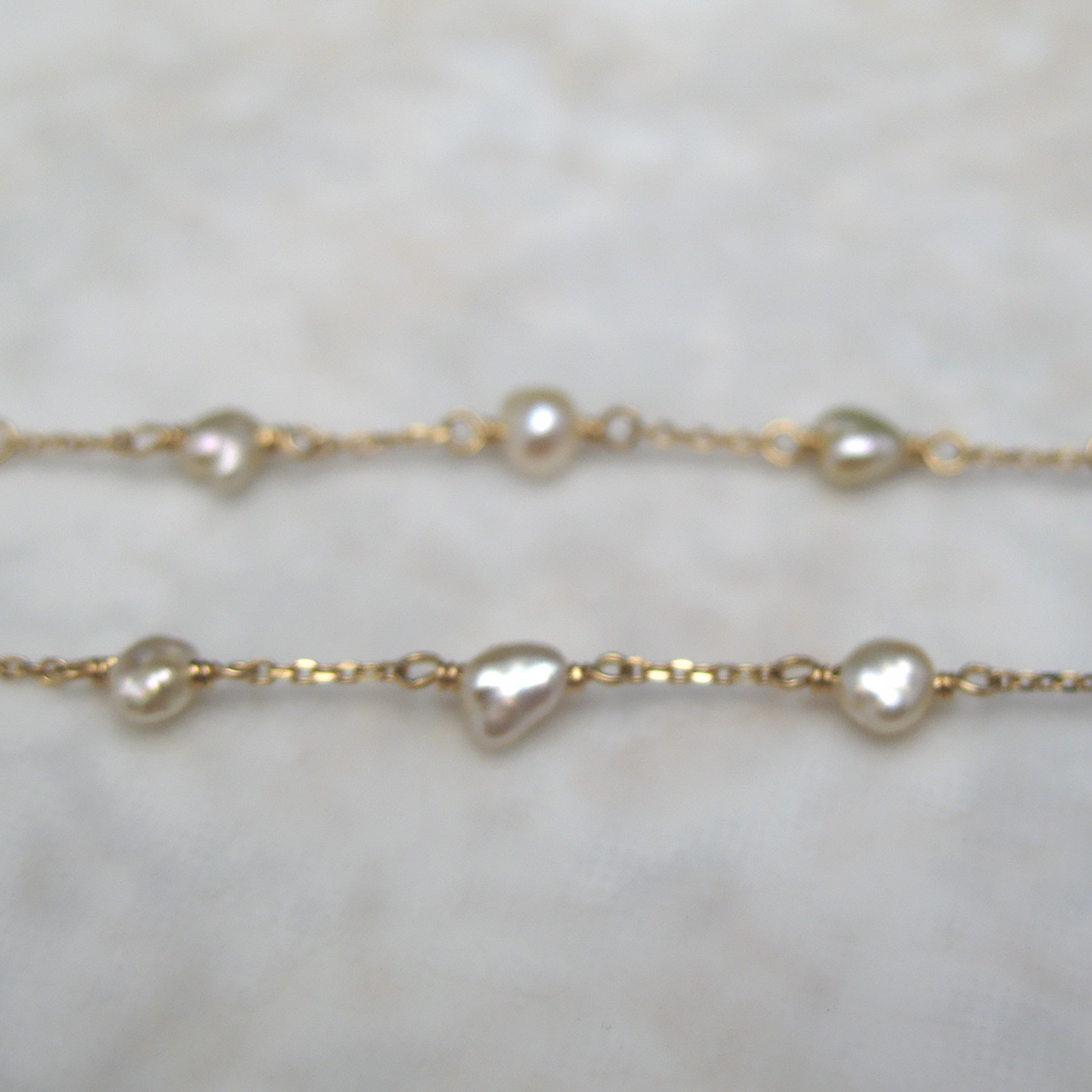 K18あこやケシブレス   KR70234 - 画像 (2)