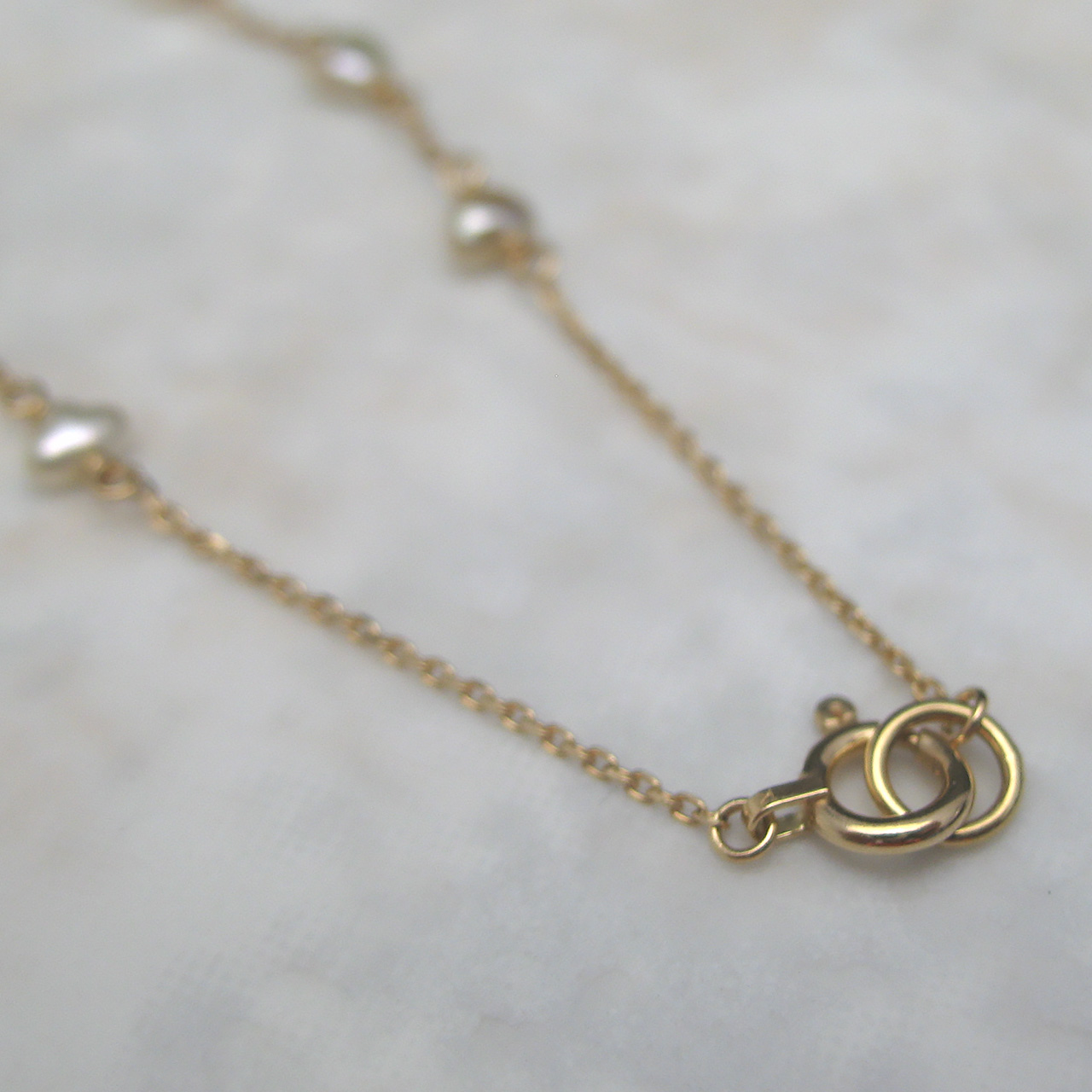 K18あこやケシブレス   KR70234 - 画像 (3)