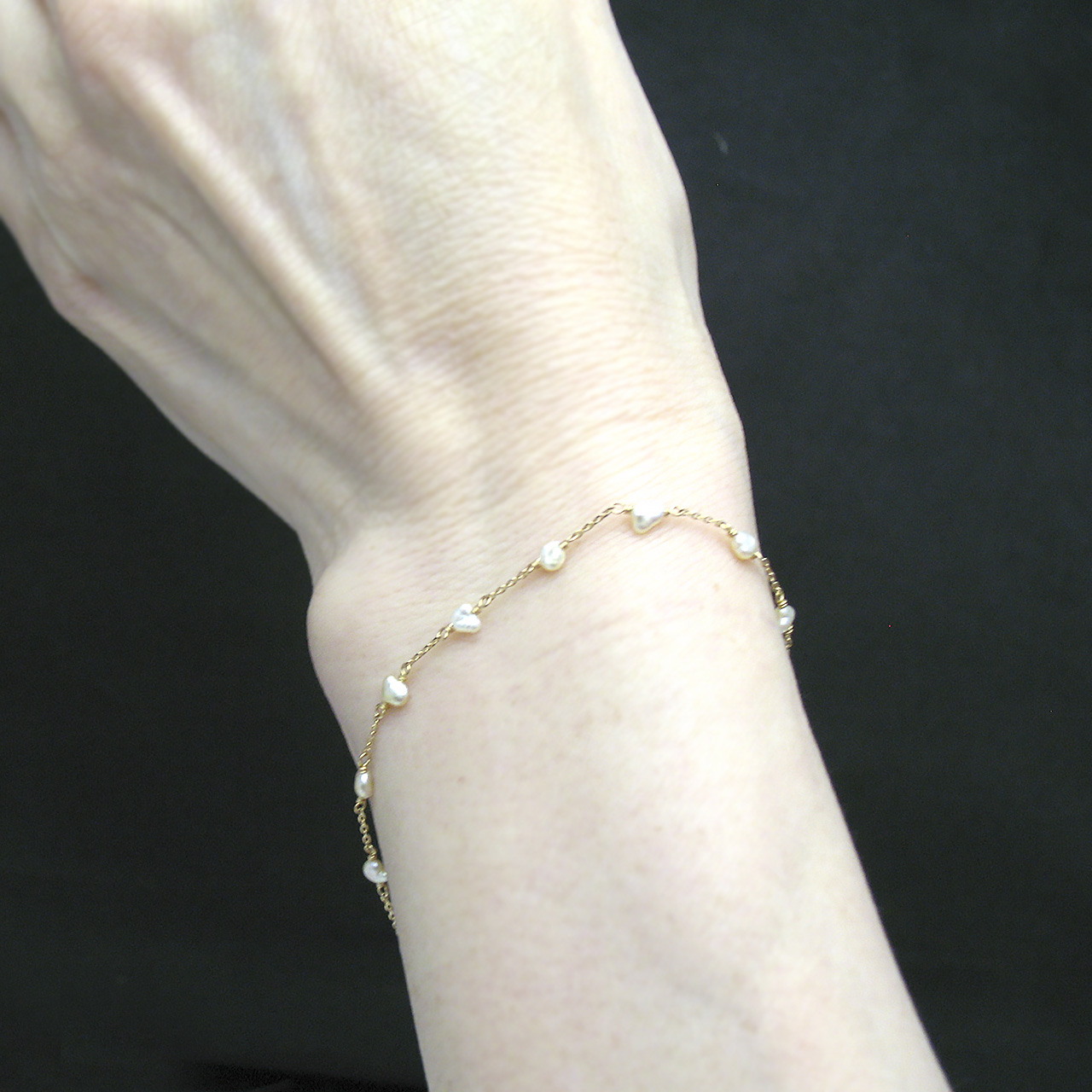 K18あこやケシブレス   KR70234 - 画像 (5)