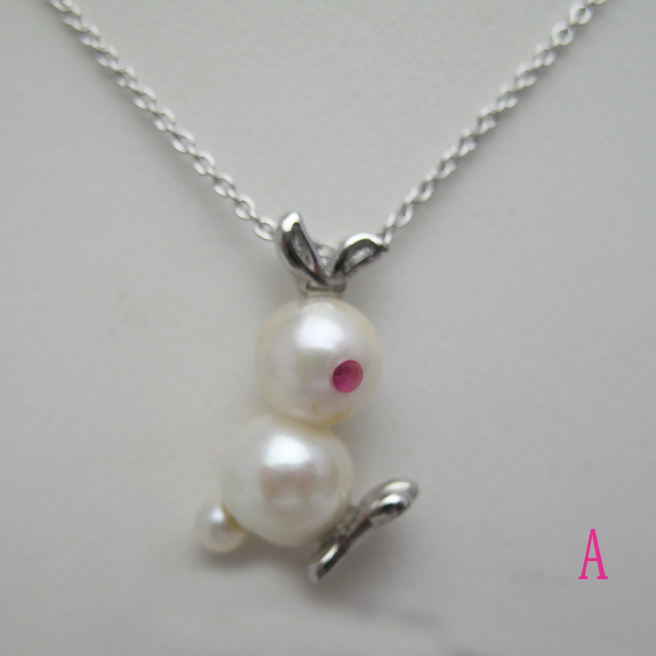 『 うさこルビーアイペンダント』 - 画像 (2)