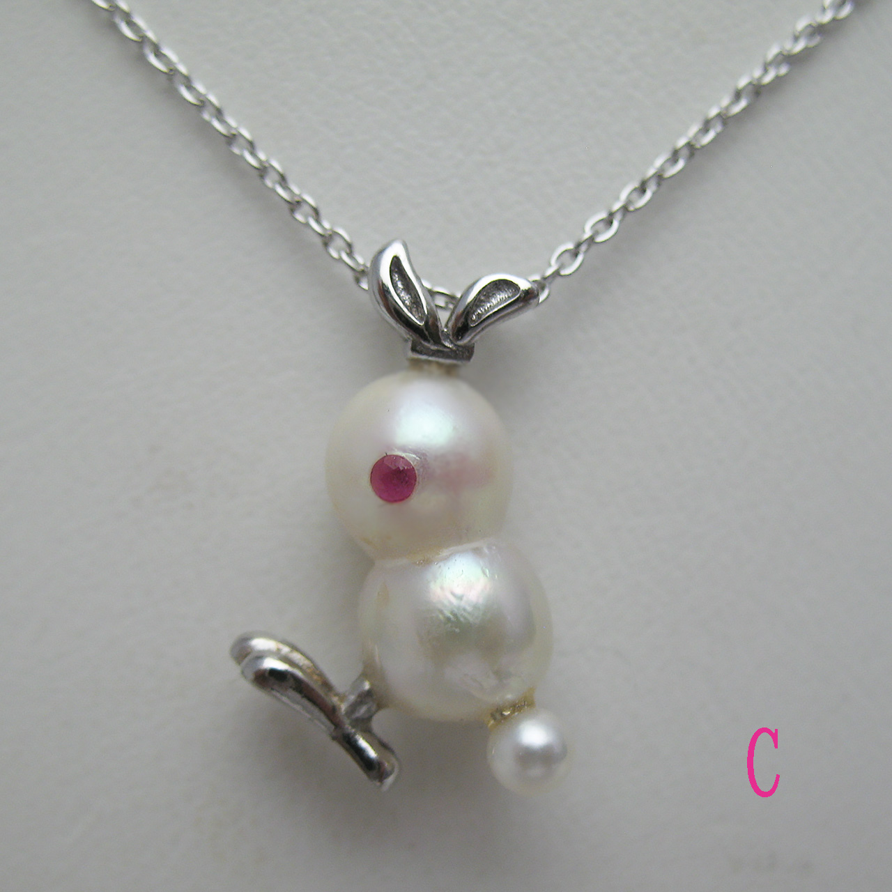 『 うさこルビーアイペンダント』 - 画像 (4)