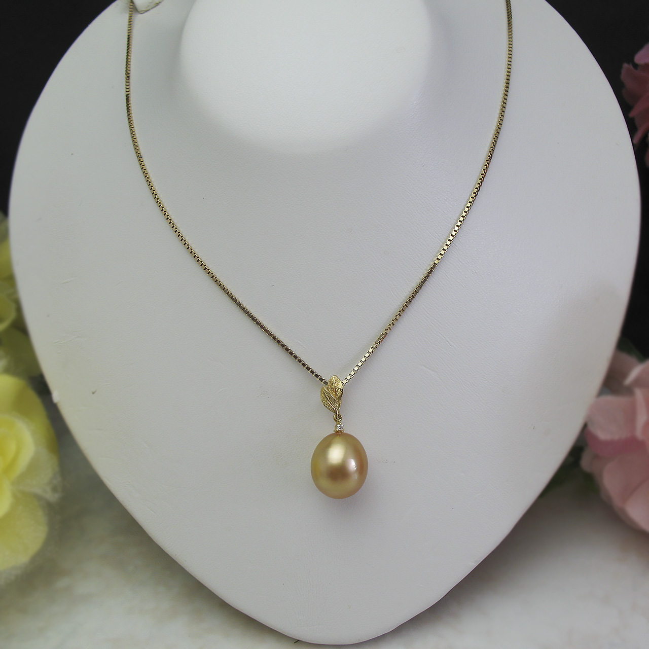 K18 南洋金色ペンダント - 画像 (2)