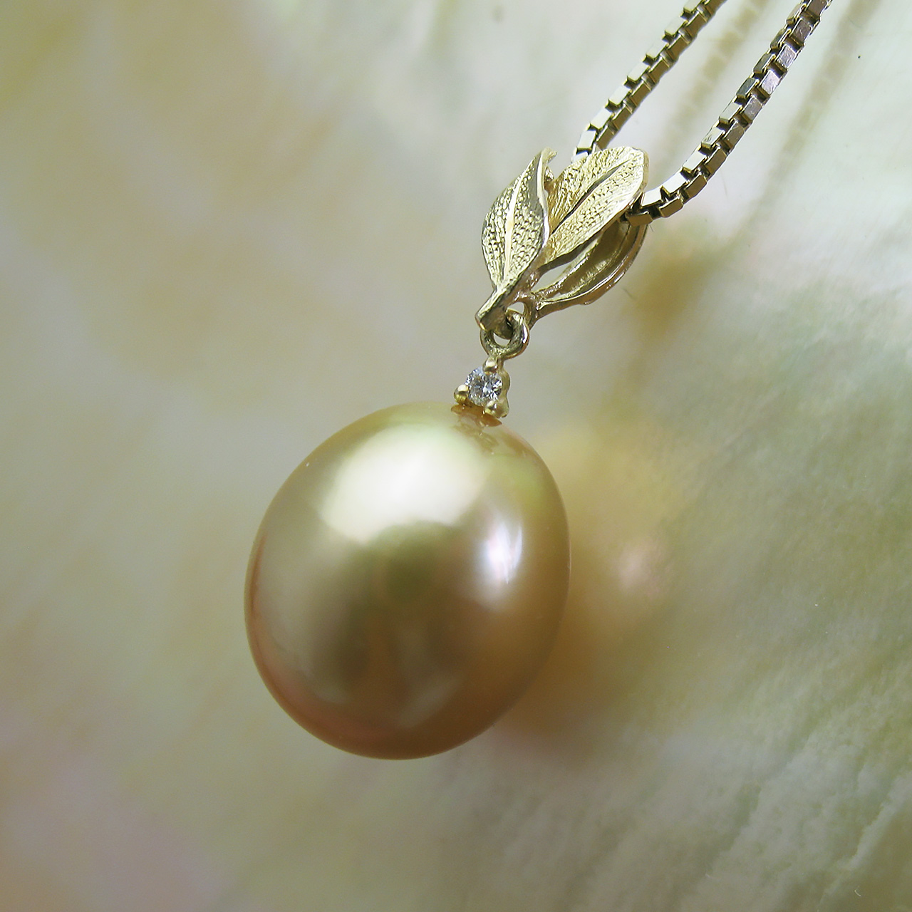 K18 南洋金色ペンダント - 画像 (6)