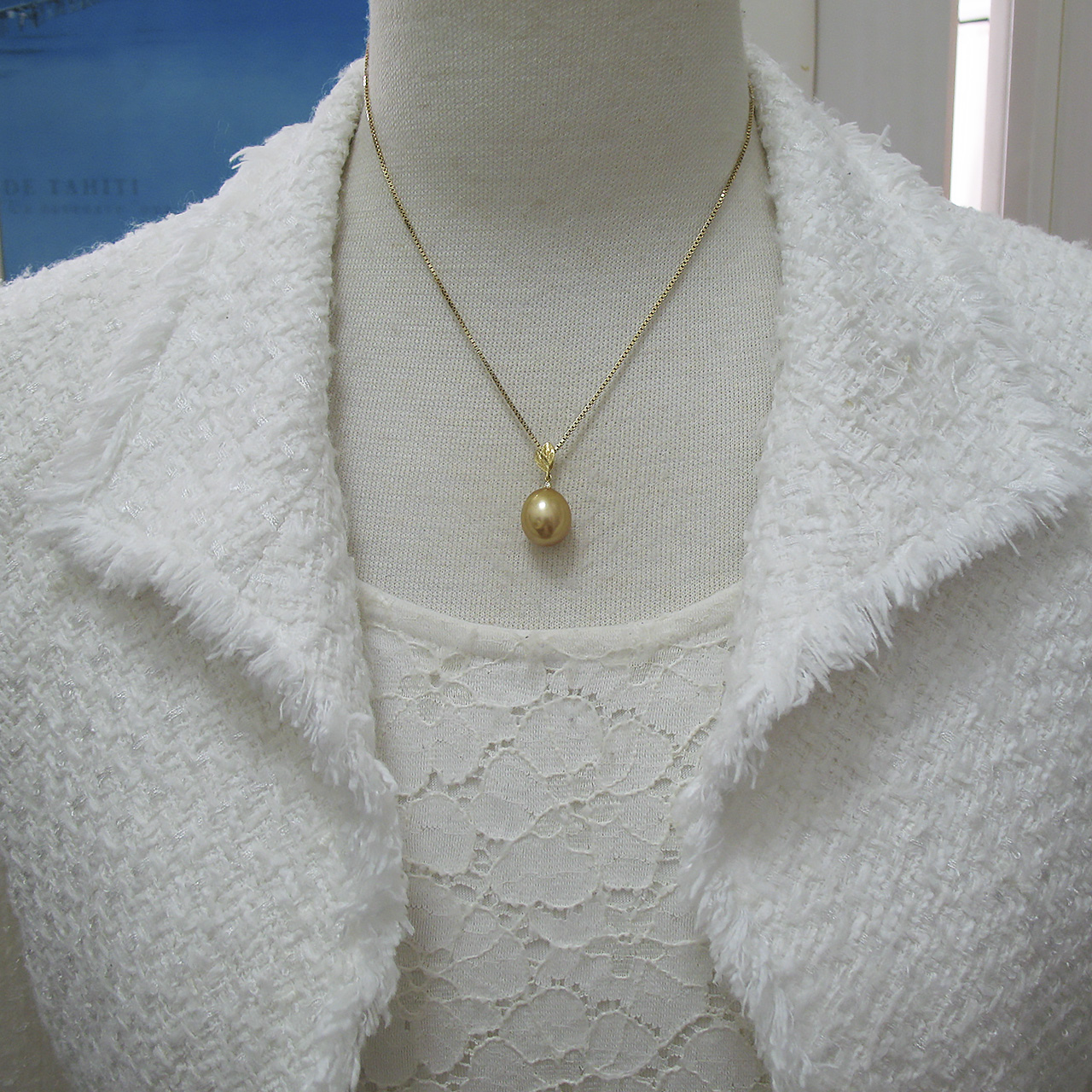 K18 南洋金色ペンダント - 画像 (7)