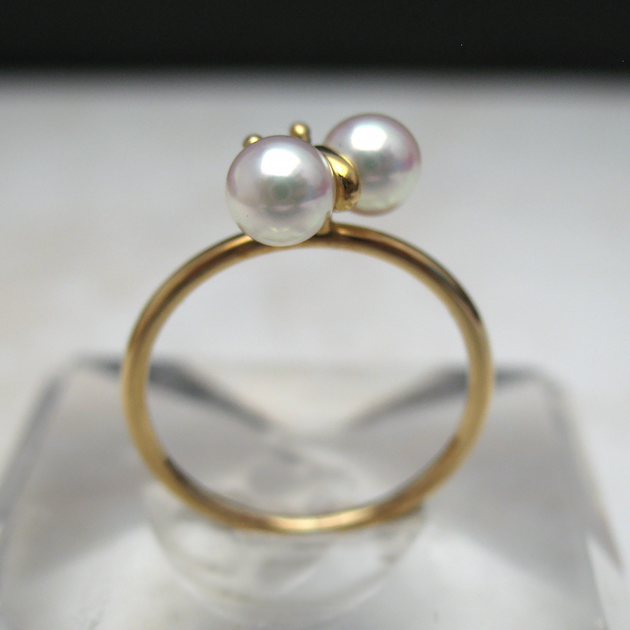 『K18あこや蝶々リング』 - 画像 (4)